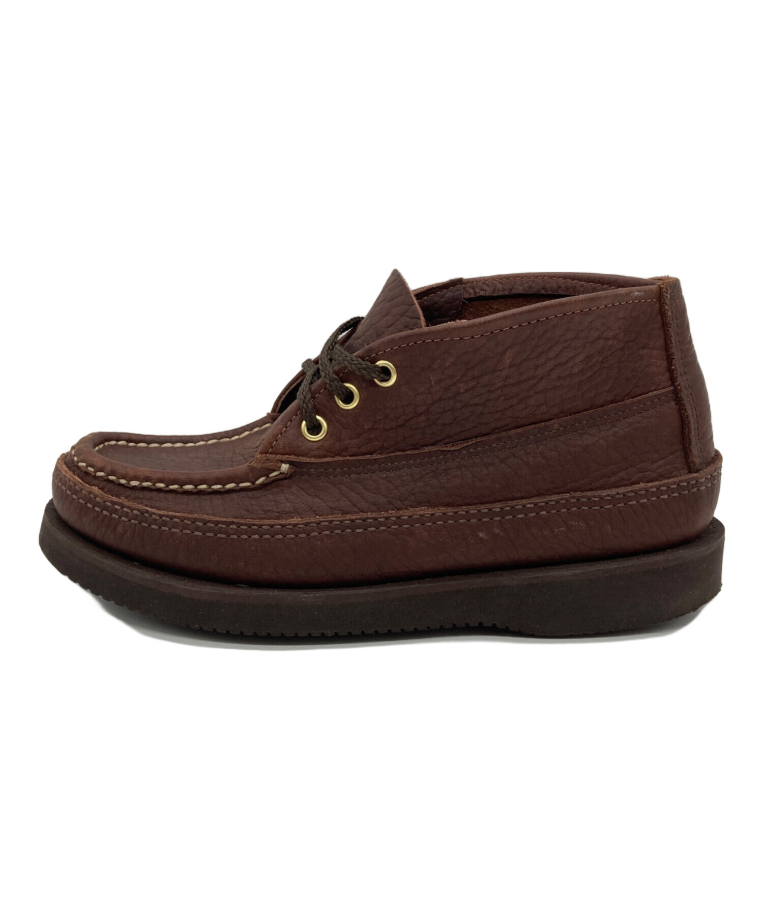 ハンドメイド　Russell Moccasin ダークブラウン モカシン　00s 中古・古着通販】RUSSELL MOCCASIN (ラッセルモカシン) スポーティング