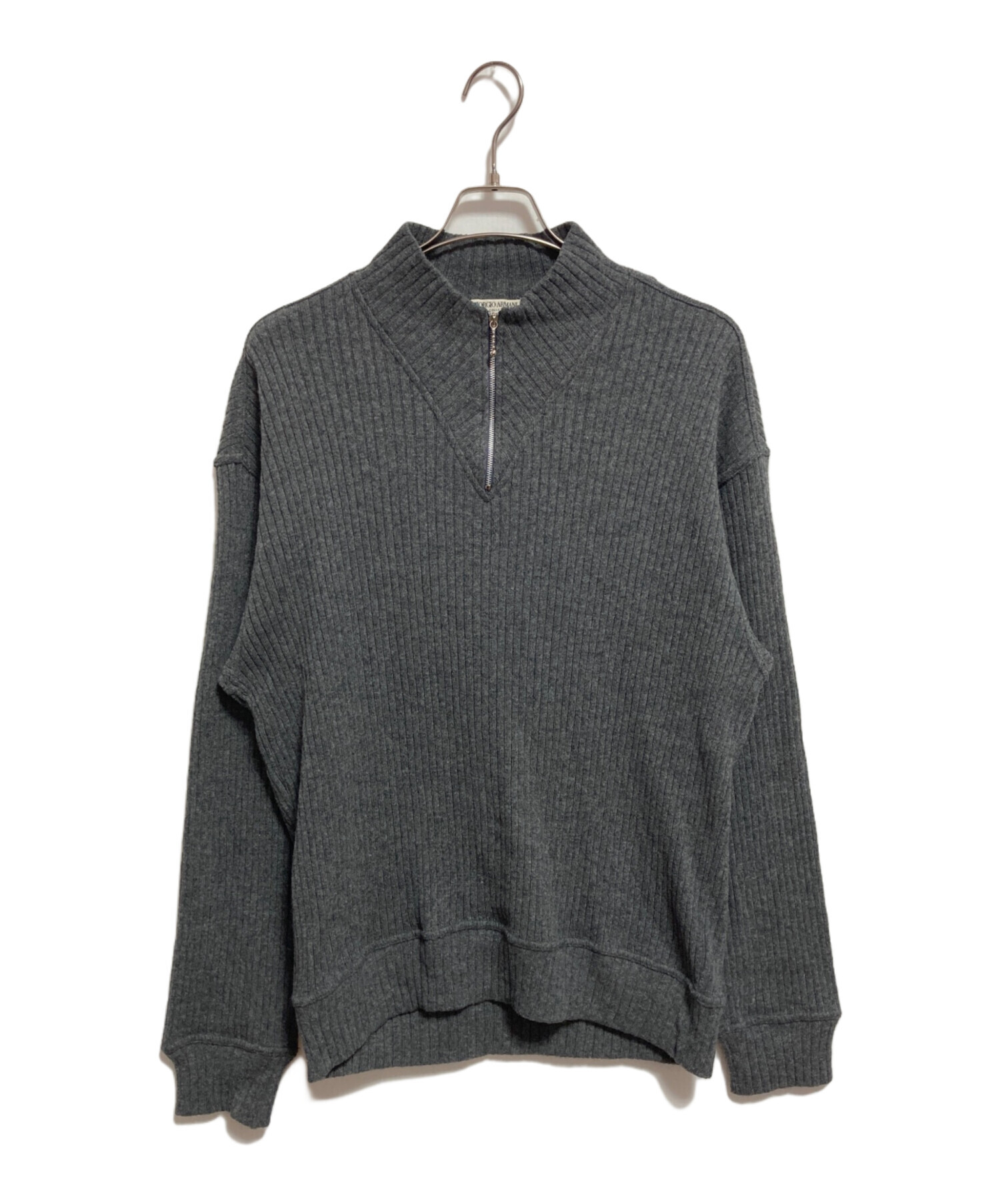 中古・古着通販】GIORGIO ARMANI (ジョルジオアルマーニ) ハーフジップ