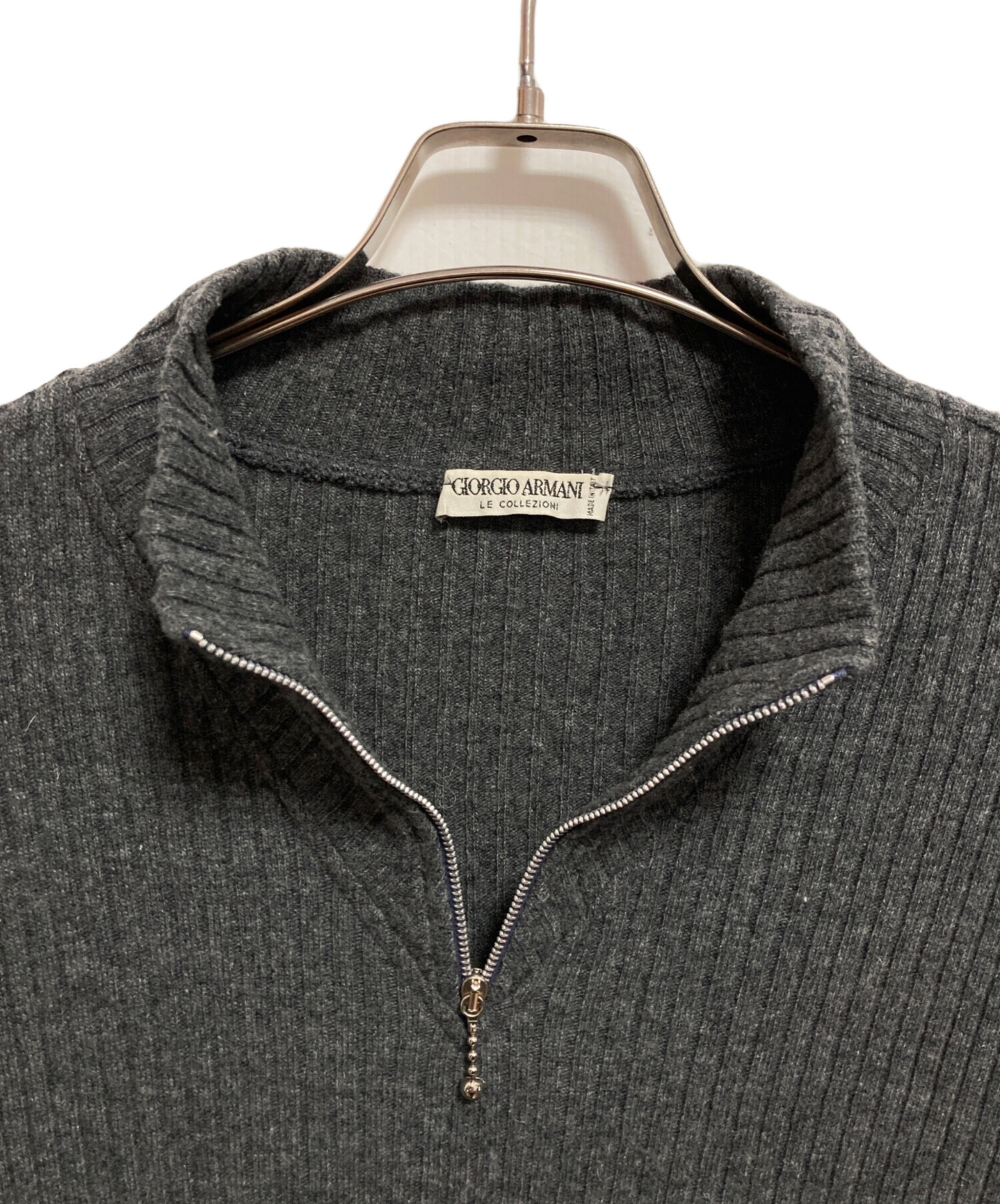 中古・古着通販】GIORGIO ARMANI (ジョルジオアルマーニ) ハーフジップ