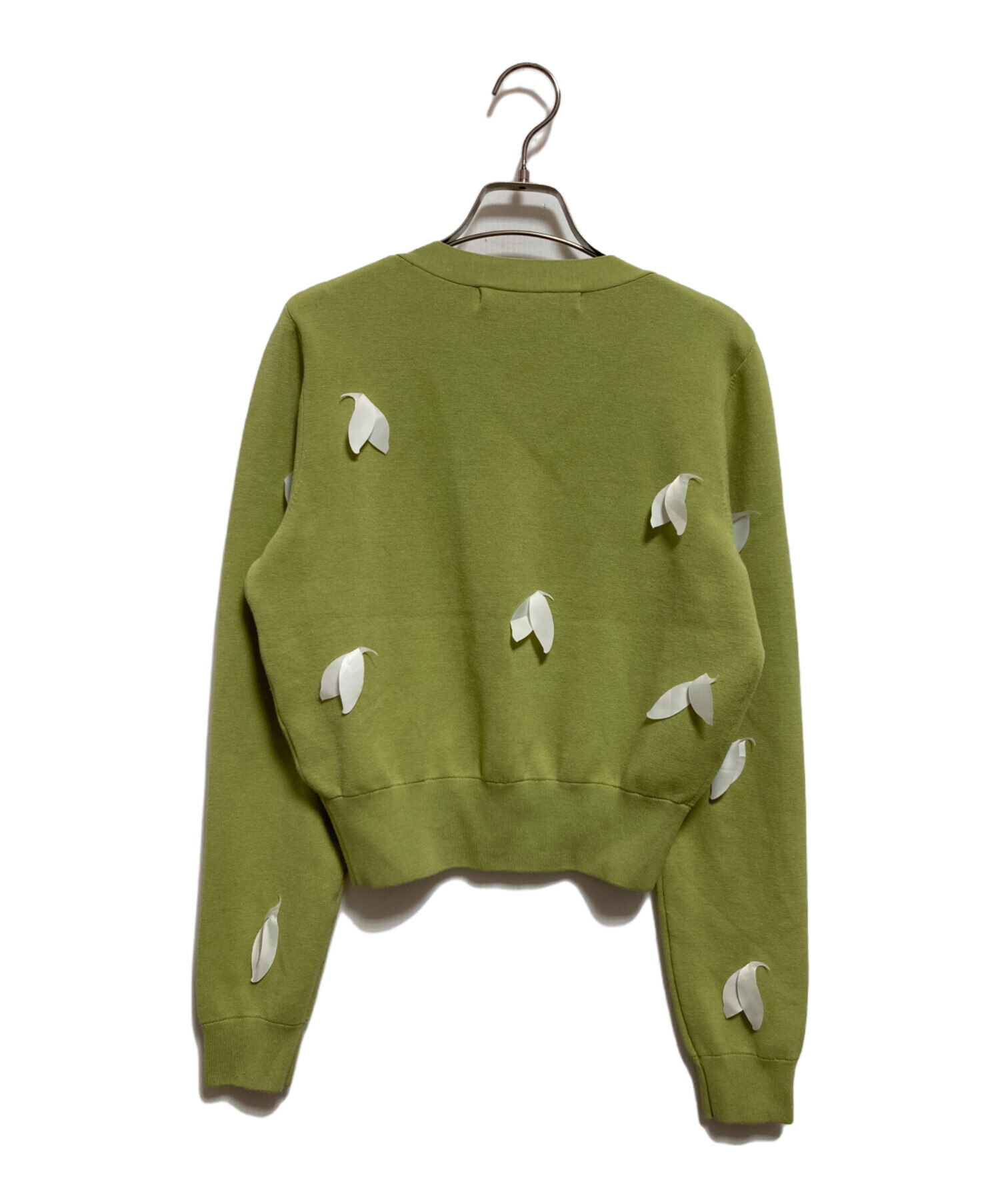 中古・古着通販】LEINWANDE (ラインヴァンド) Sprout Knitted Cardigan