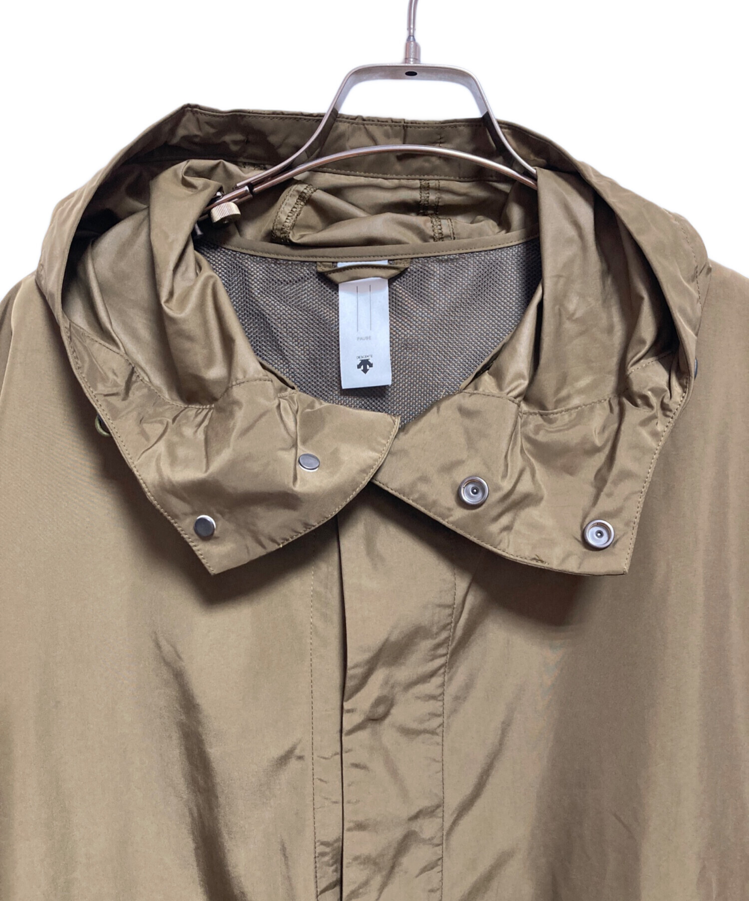 中古・古着通販】DESCENTE PAUSE (デサントポーズ) HOODED OVER COAT