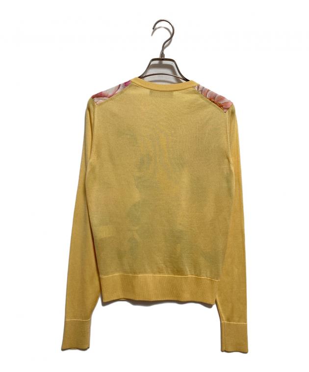 【週末値下中】【年内処分】D&G カーディガン S 中古・古着通販】DOLCE & GABBANA (ドルチェ＆ガッバーナ) シルク切替