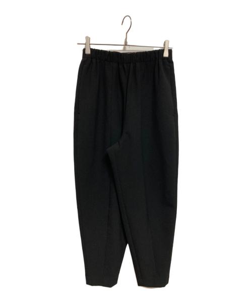 中古・古着通販】ENFOLD (エンフォルド) FRONT-CURVE PANTS ブラック