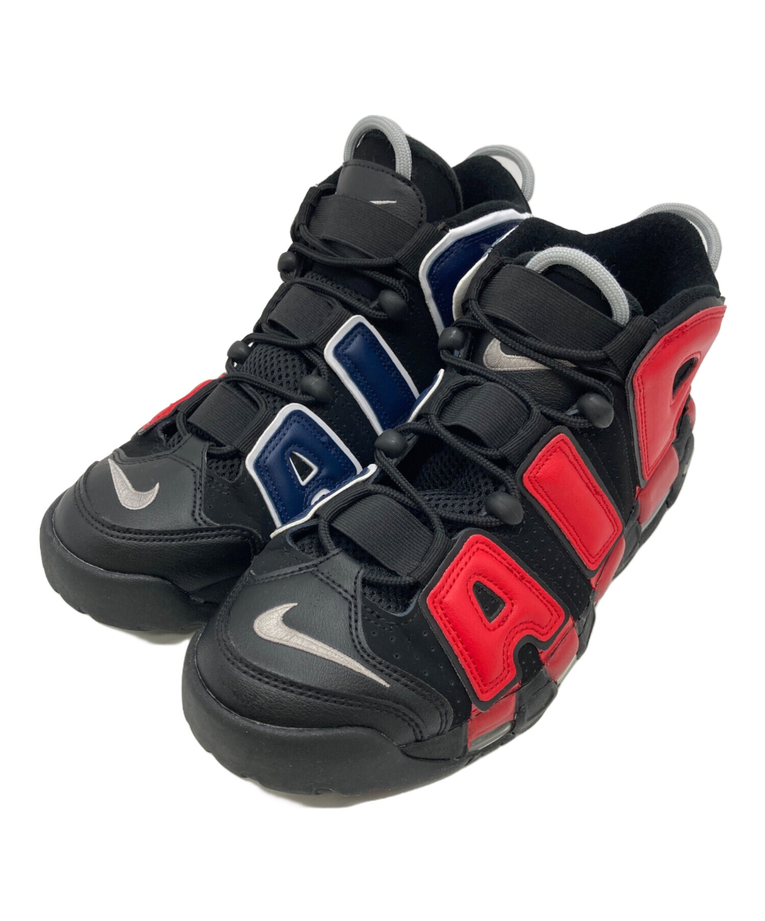 中古・古着通販】NIKE (ナイキ) AIR MORE UPTEMPO 96 ブラック サイズ 