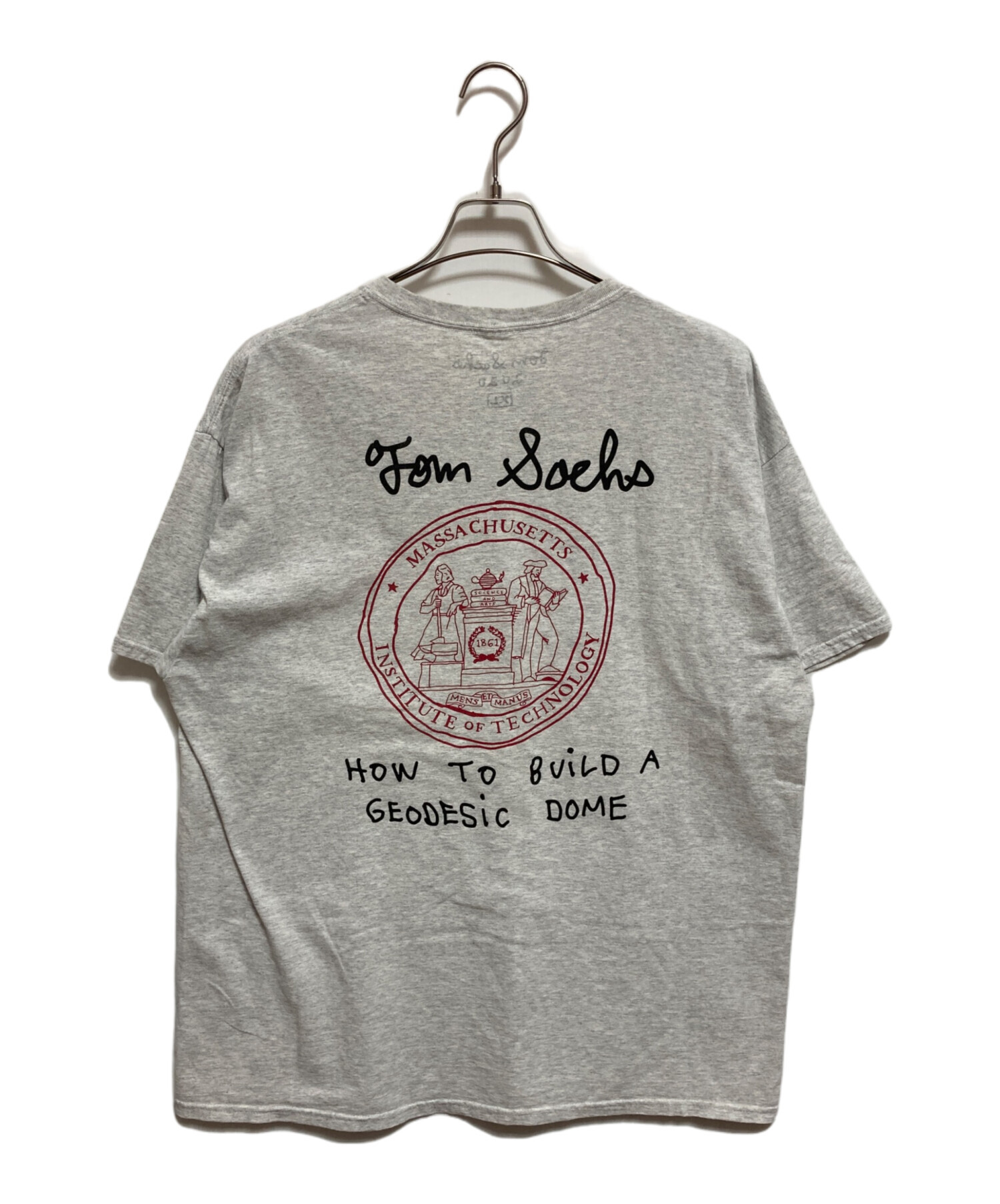 中古・古着通販】Tom Sachs (トム・サックス) プリントTシャツ グレー 