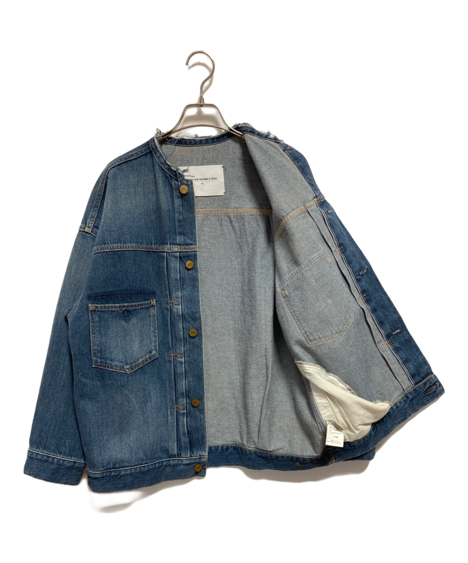 中古・古着通販】IENA (イエナ) リメイクルーズデニムブルゾン
