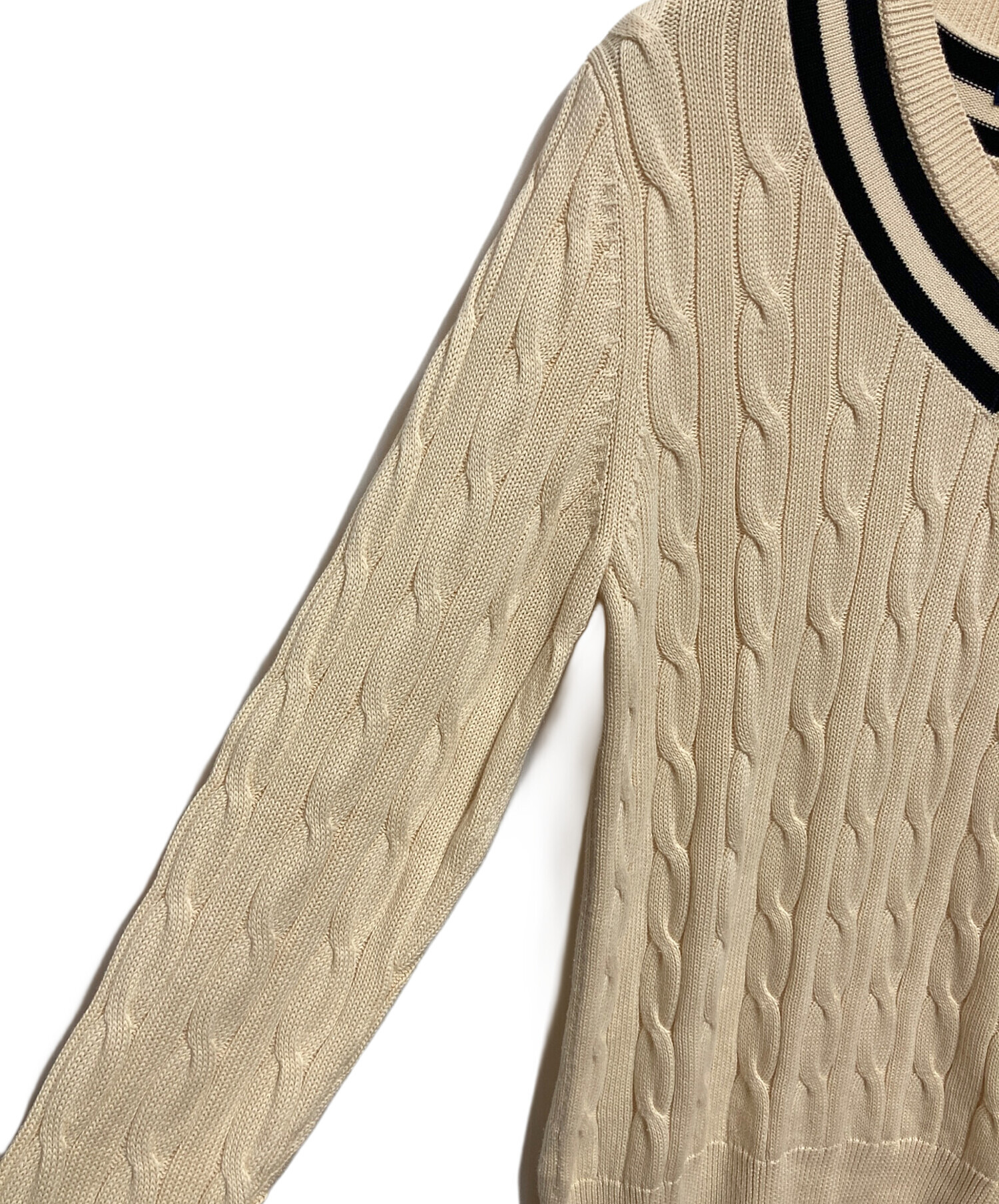 FRED PERRY ノルディック柄セーター アイボリー SHIPSニットセーター 