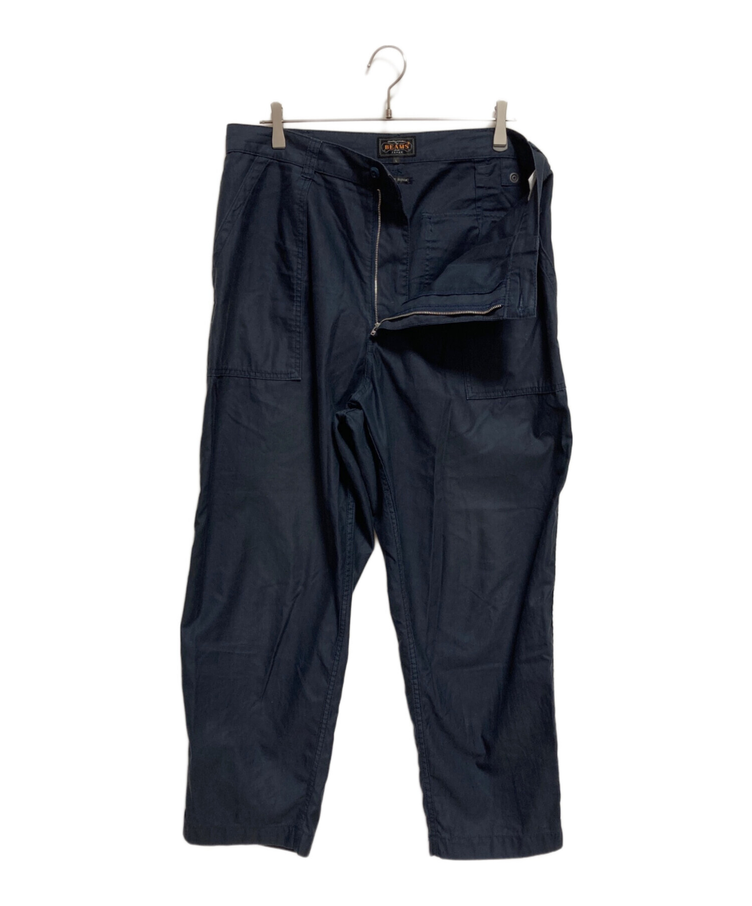 極美品◯ BEAMS PLUS ビームス プラス ベイカーパンツ 黒 L 3004010651945040_03_0221w.jpeg