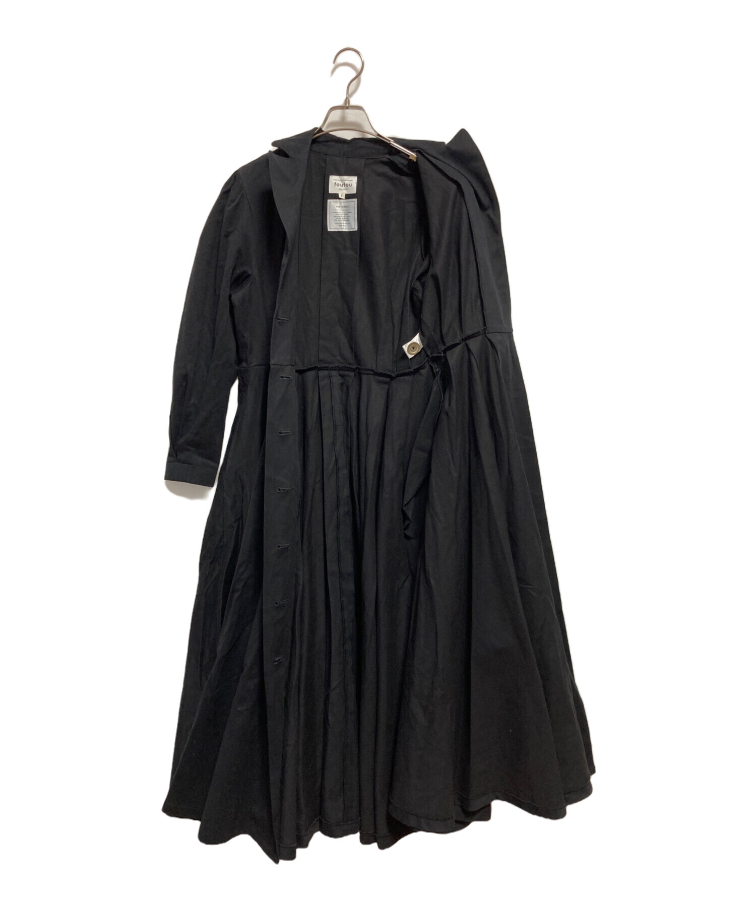 中古・古着通販】foufou (フーフー ザドレス) THE DRESS #17 ブラック