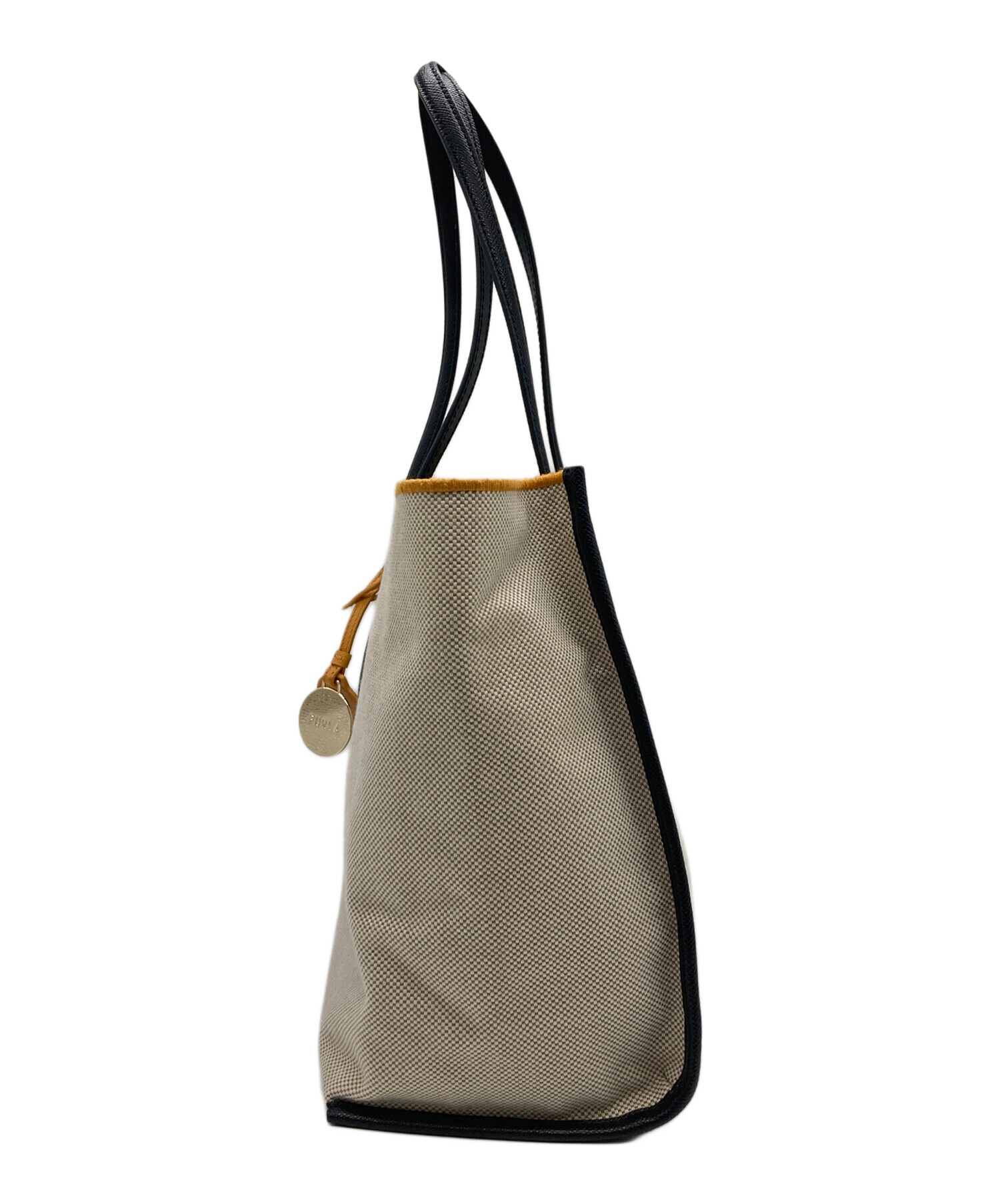 中古・古着通販】FURLA (フルラ) ERA M Tote ベージュ×ブラック