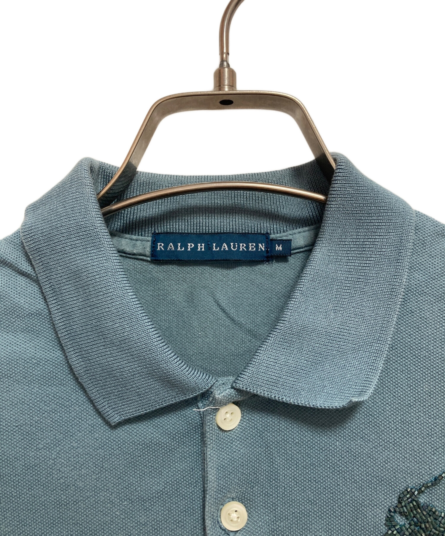 中古・古着通販】RALPH LAUREN (ラルフローレン) ビーズ刺繍ビッグ