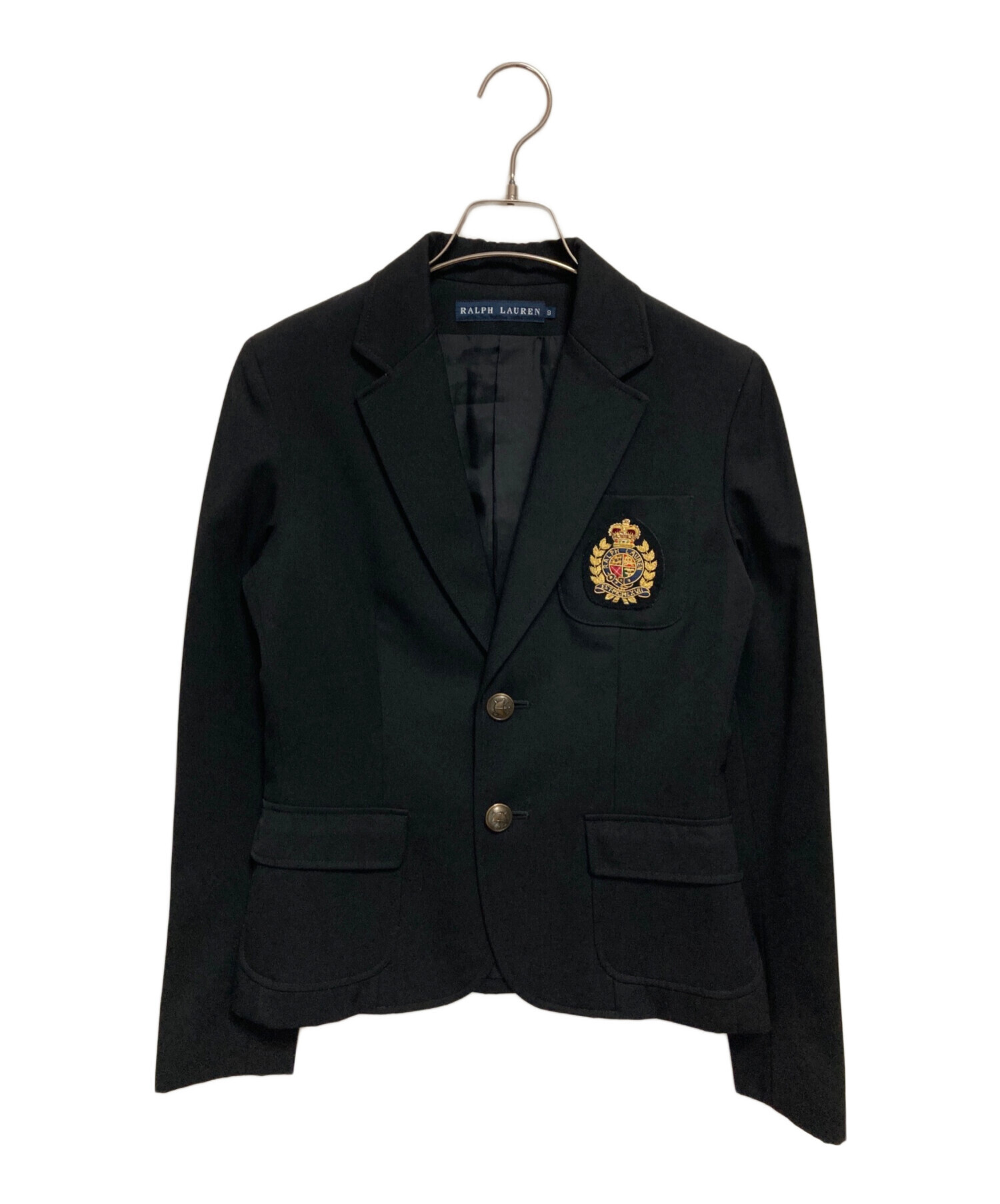中古・古着通販】RALPH LAUREN (ラルフローレン) エンブレムブレザー