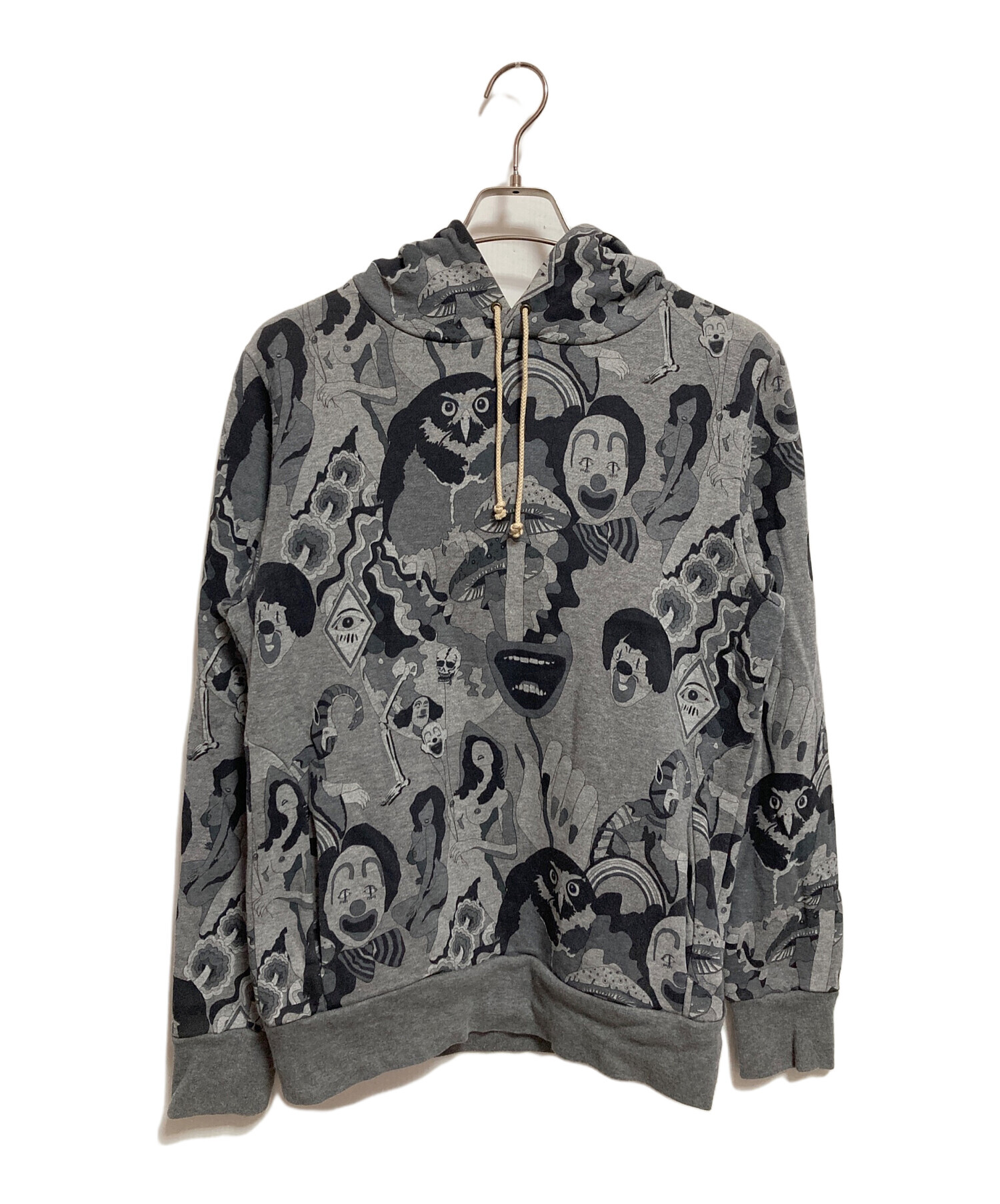 中古・古着通販】Paul Smith (ポールスミス) 総柄パーカー グレー