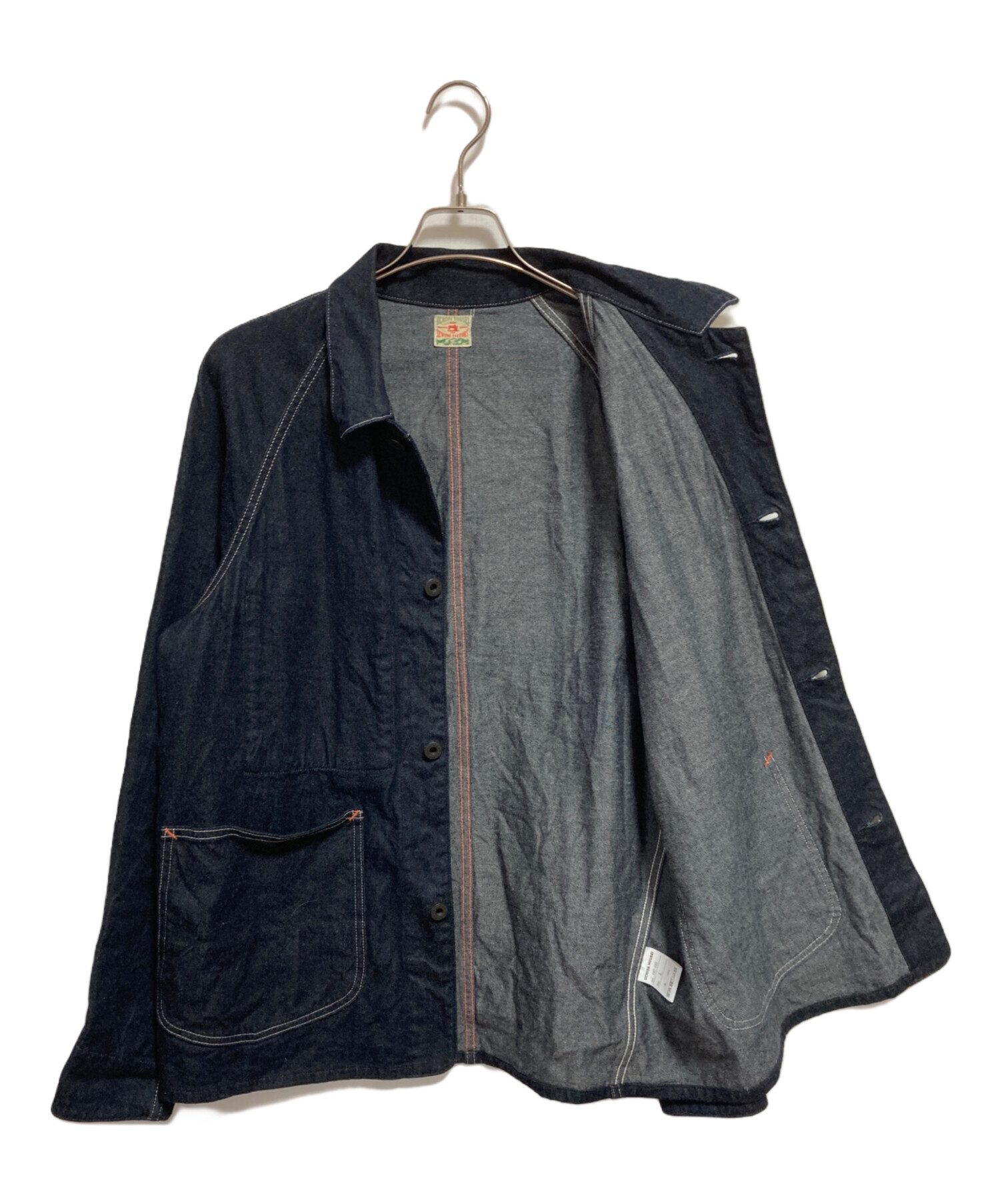 中古・古着通販】内田縫製 (ウチダホウセイ) デニムカバーオール