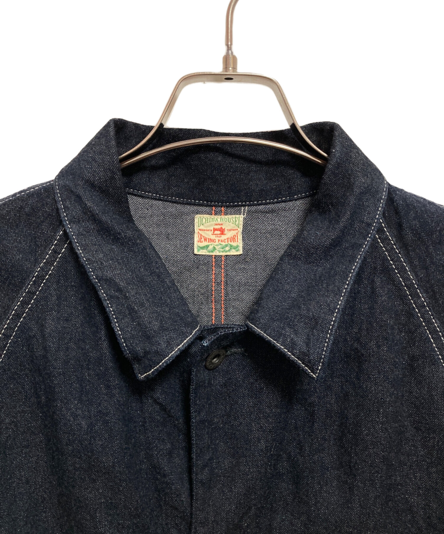 中古・古着通販】内田縫製 (ウチダホウセイ) デニムカバーオール