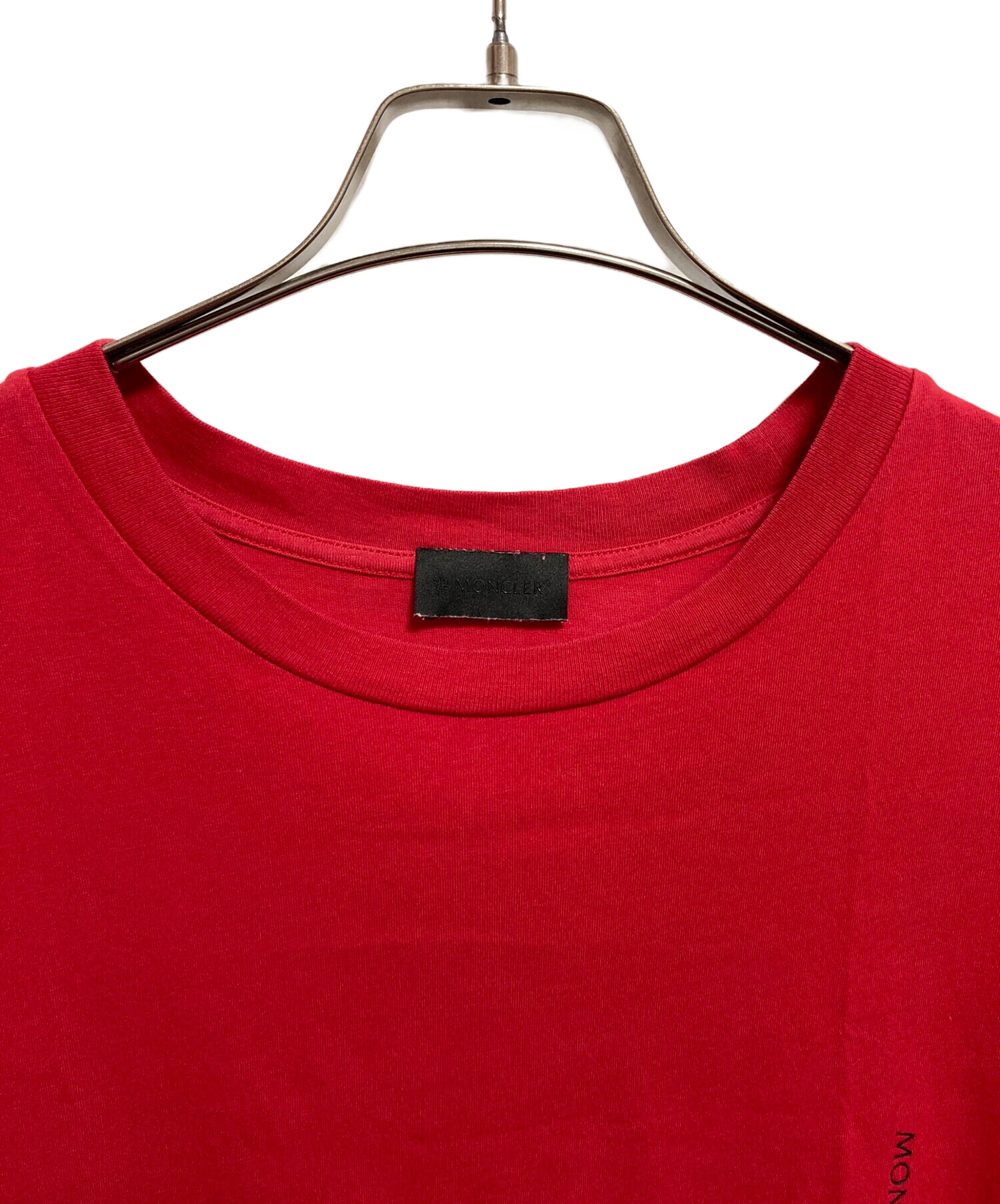 中古・古着通販】MONCLER (モンクレール) MAGLIA T-Shirt レッド