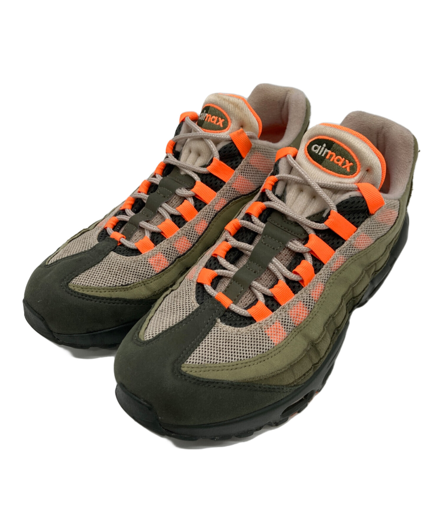 中古・古着通販】NIKE (ナイキ) AIR MAX 95 OG オリーブ サイズ:27.5 