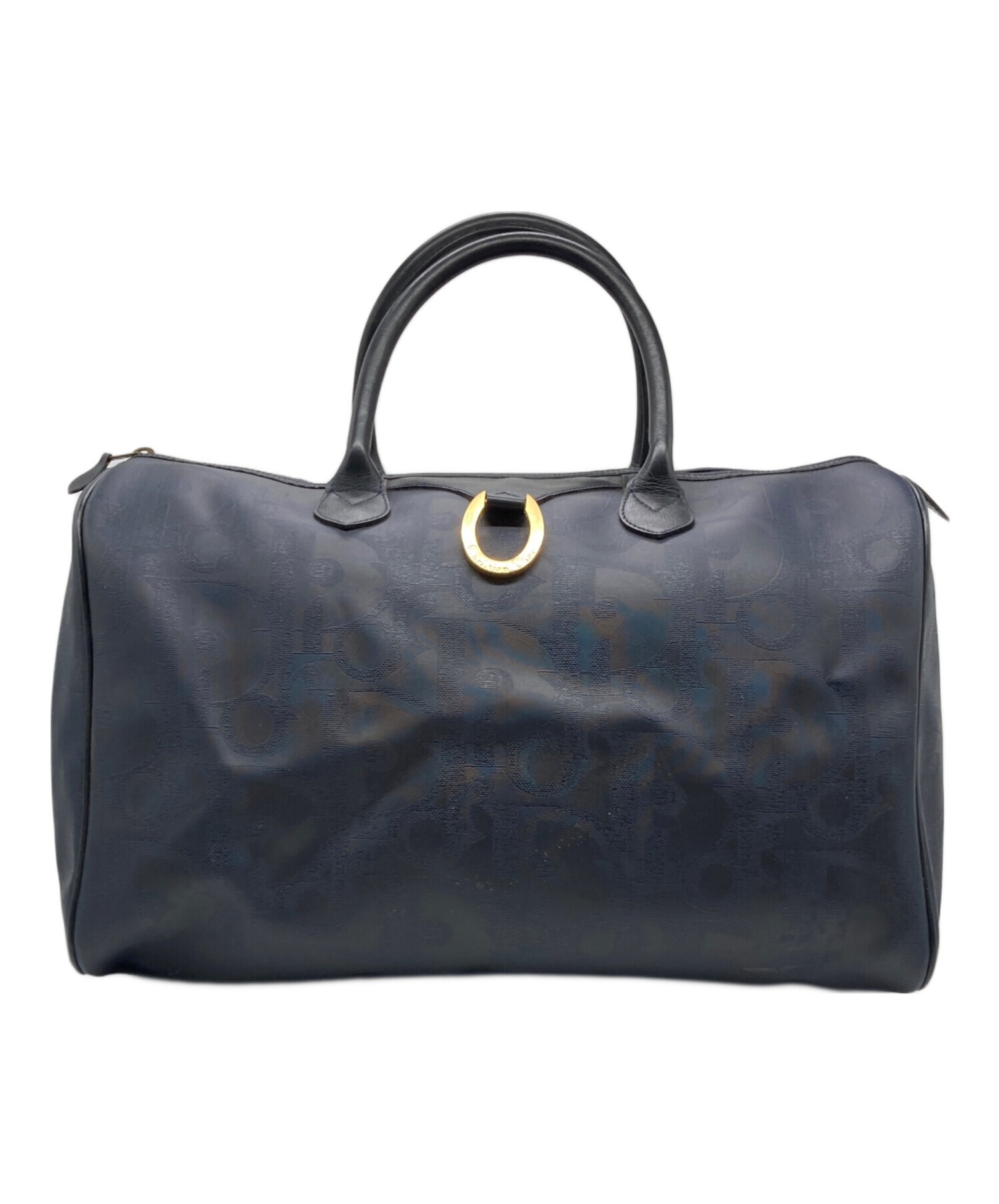 在庫セールChristian Dior ボストンバッグ トロッター柄 PVC 中古・古着通販】Christian Dior (クリスチャン ディオール