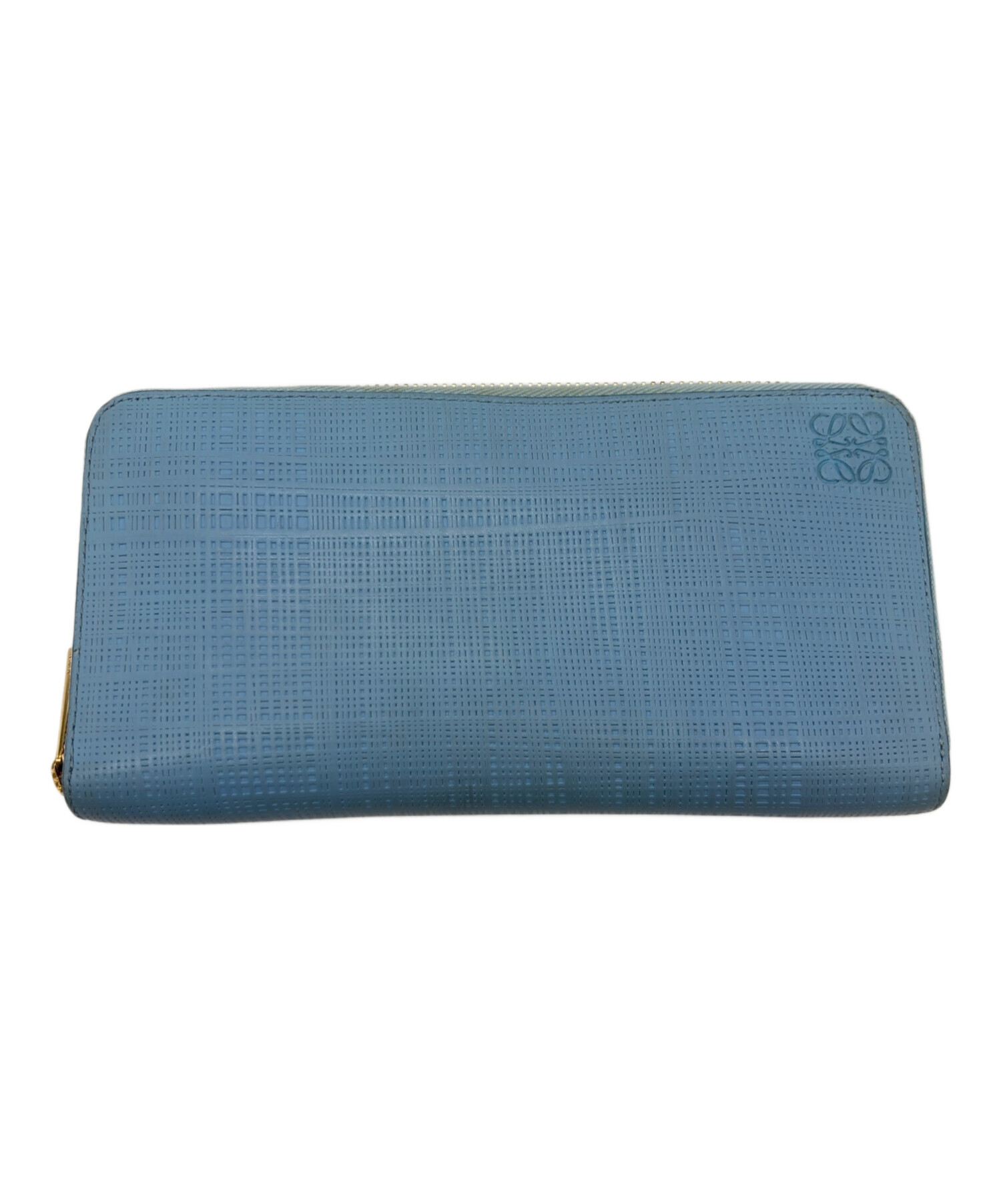 ロエベLOEWE長財布ブルー 中古・古着通販】LOEWE (ロエベ) 長財布 ブルー｜ブランド・古着通販