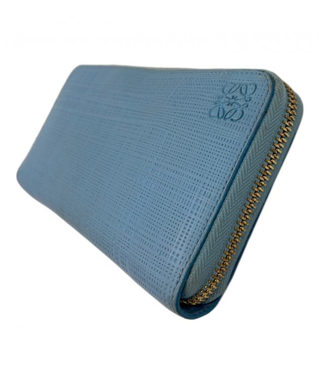 中古・古着通販】LOEWE (ロエベ) 長財布 ブルー｜ブランド・古着通販