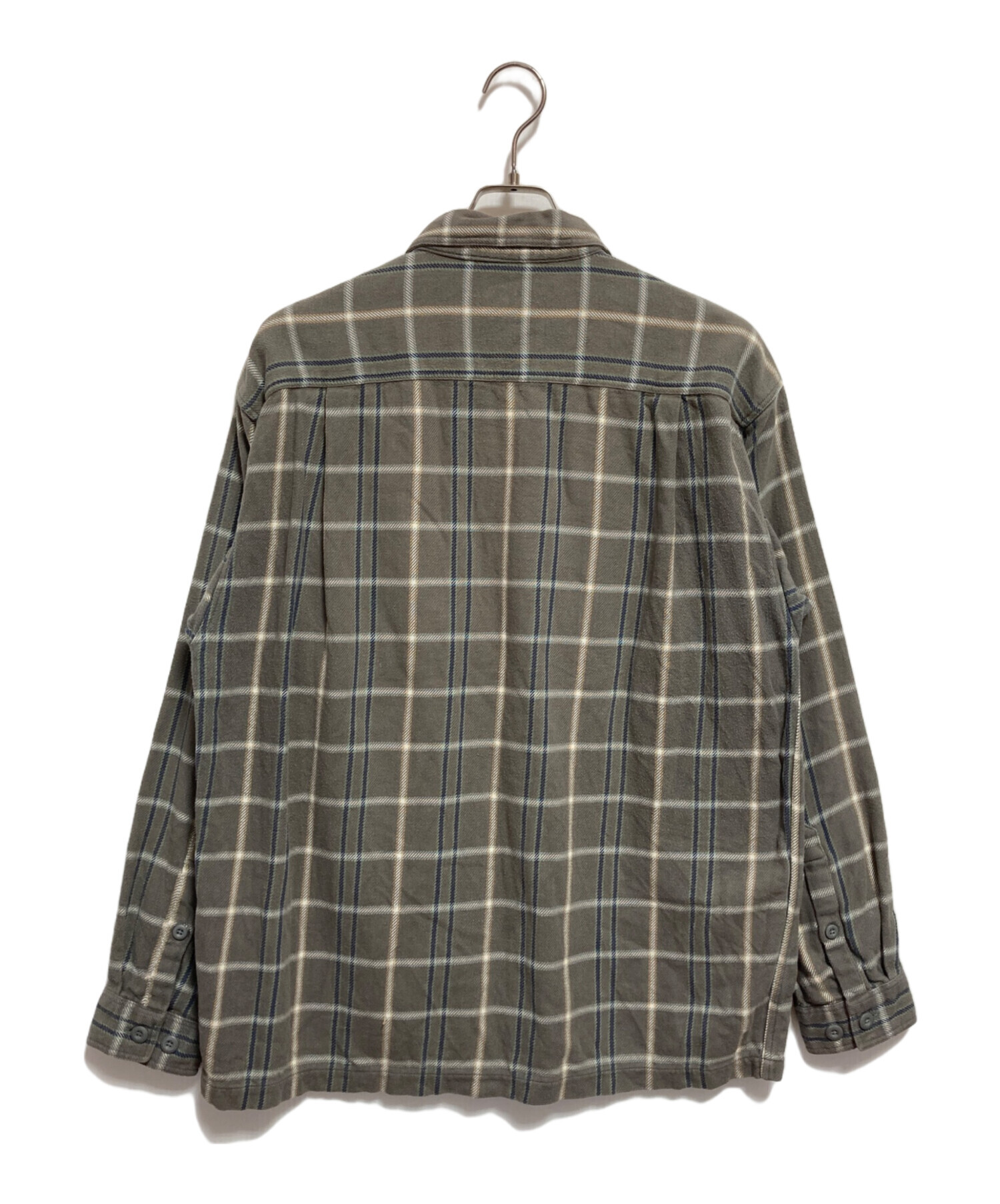 t*k様 Patagonia パタゴニア ヘビーフランネルシャツ 00s グレー 中古・古着通販】Patagonia (パタゴニア) ヘビーフランネルシャツ