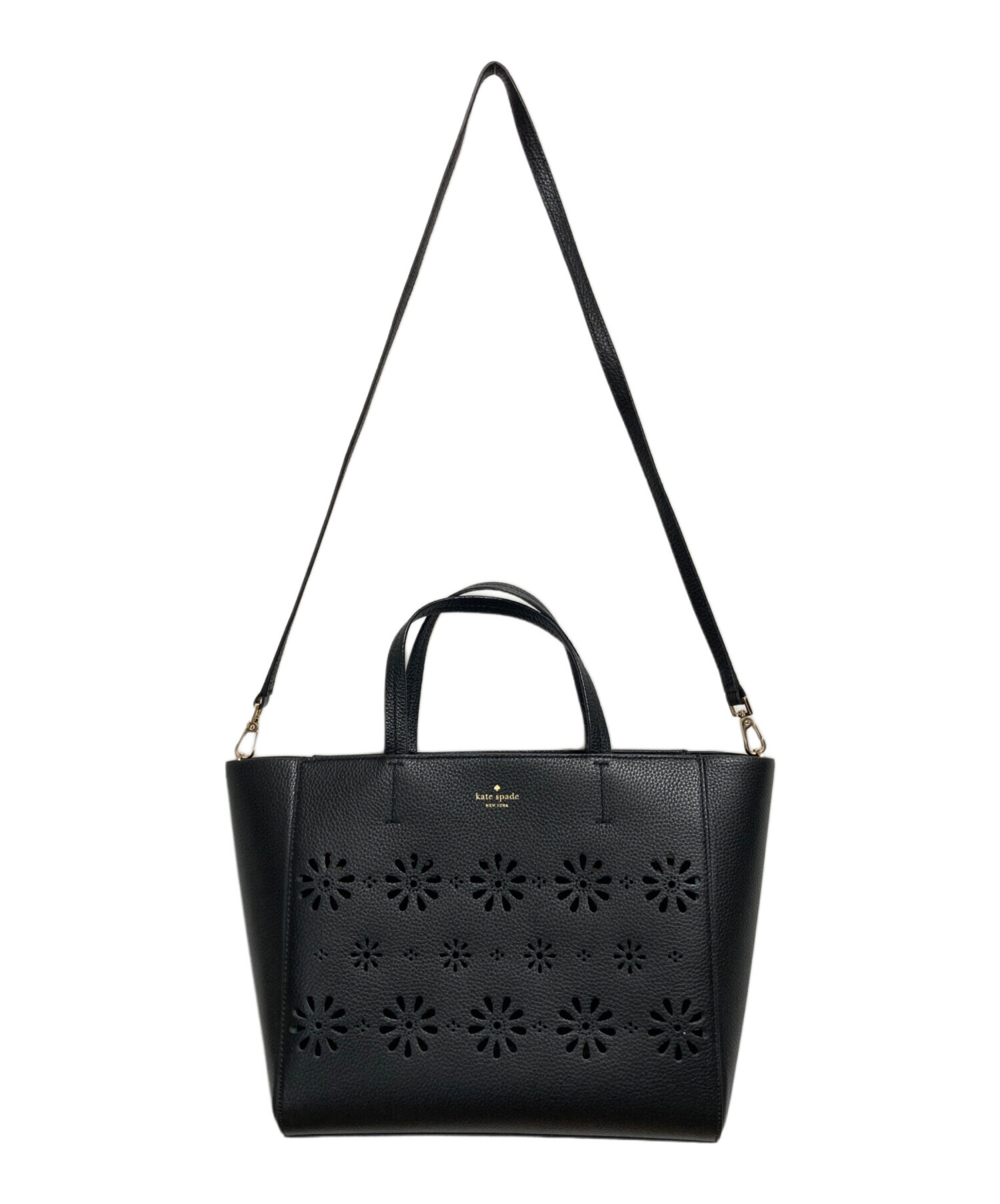 【kate spade】2WAYバッグ 中古・古着通販】Kate Spade (ケイトスペード) 2WAYパンチングトート