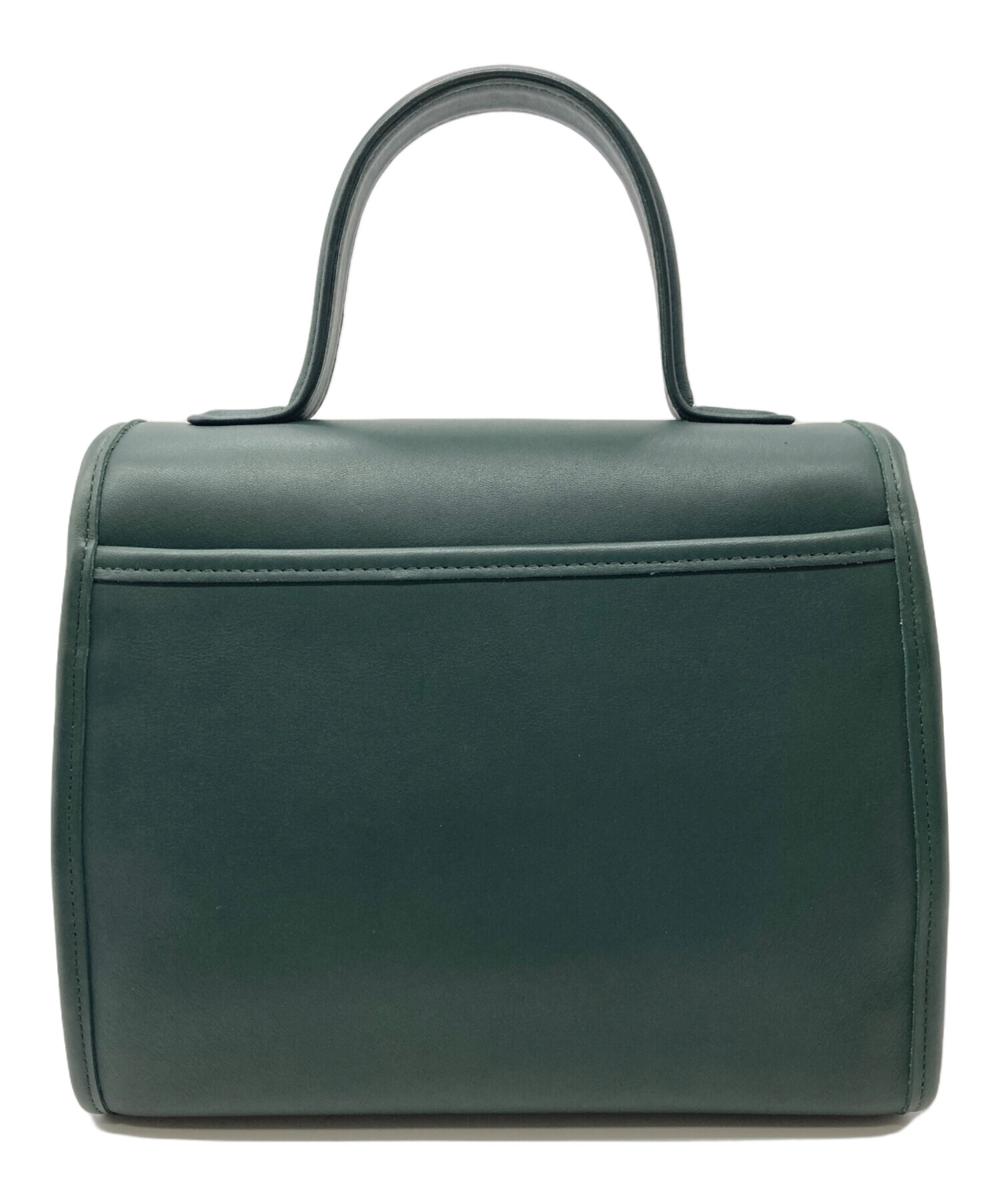 COACHバッグ 斜め掛けバッグ グリーン 中古・古着通販】COACH (コーチ) ターンロックショルダーバッグ