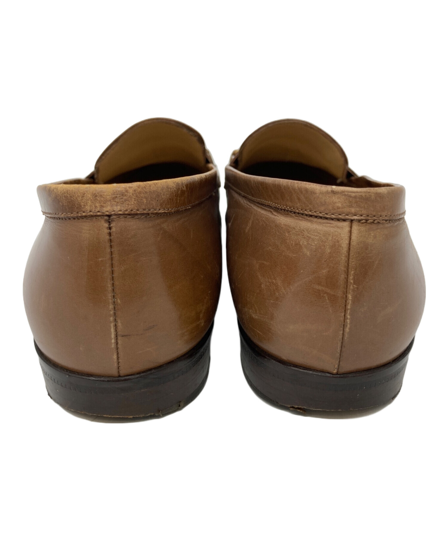 中古・古着通販】GUCCI (グッチ) ビットローファー ブラウン サイズ:38