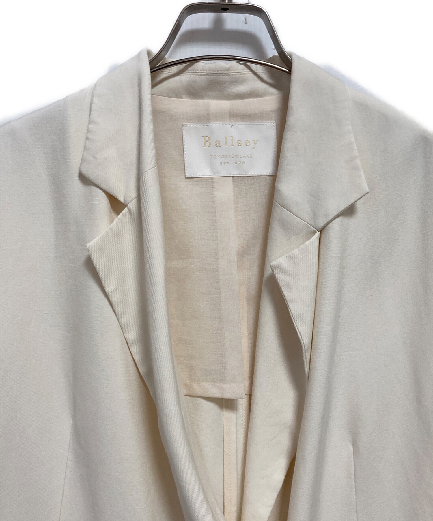 ボールジィ 24SS リネンブレンドセルロース ルーズフィットジャケット 上下 中古・古着通販】BALLSEY (ボールジィ) リネンブレンドセルロース
