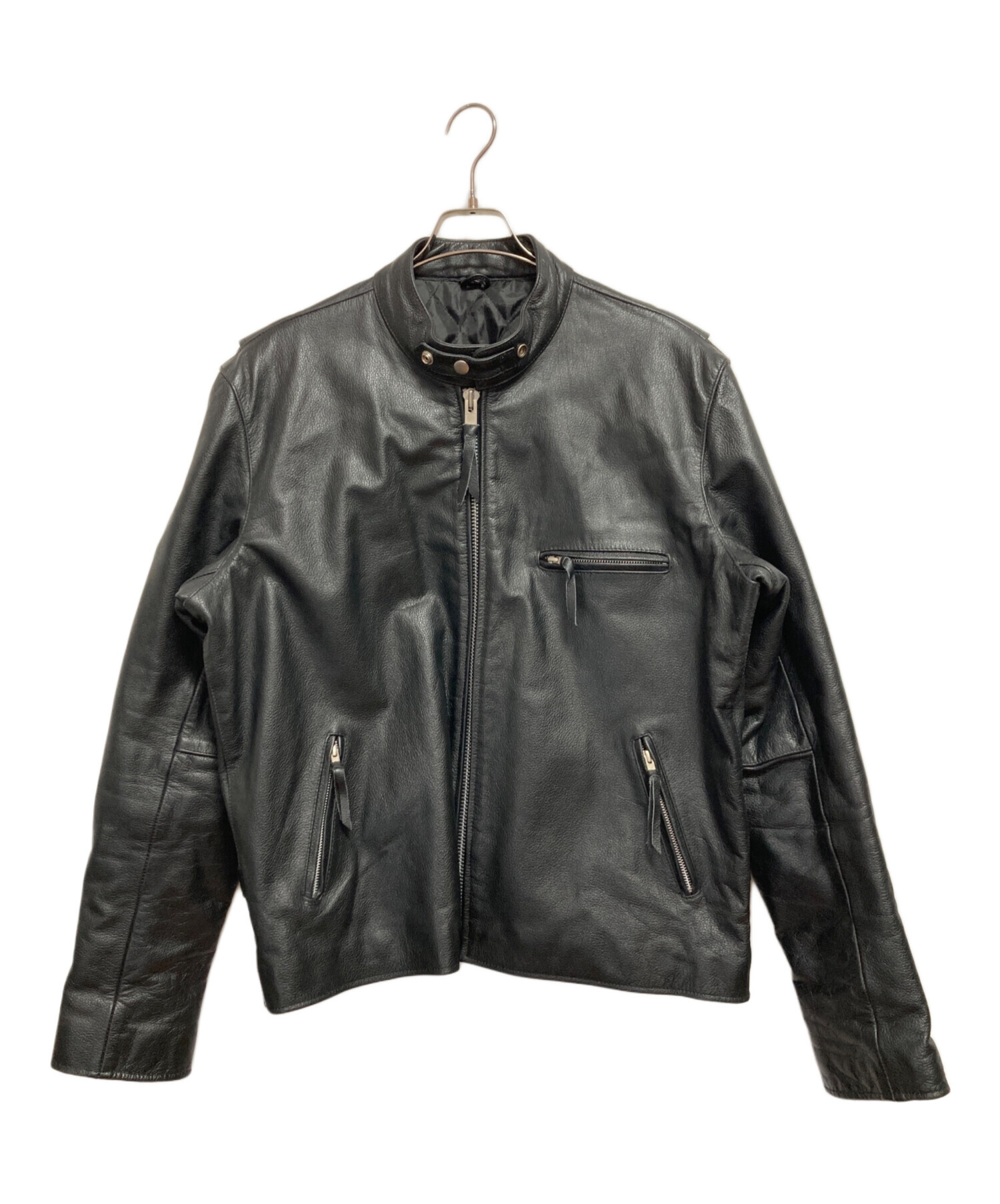 FREEDOMフリーダムカウレザートラッカージャケットシングルライダース フリーダムレザー シングル 本革UK メンズ レザージャケット 革ジャン ジャケット・アウター
