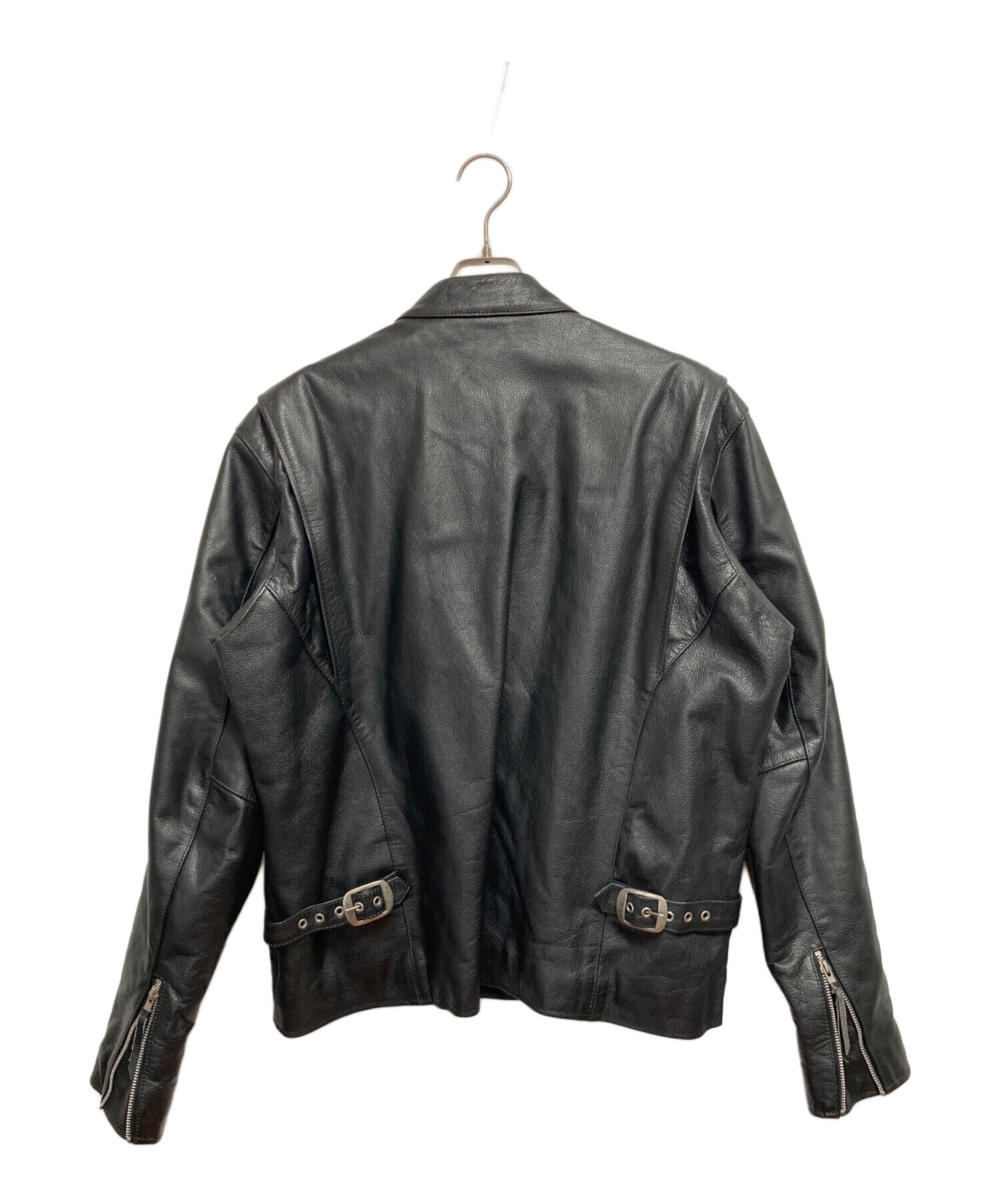 フリーダム　シングルライダースジャケット 中古・古着通販】freedom (フリーダム) シングルライダースジャケット