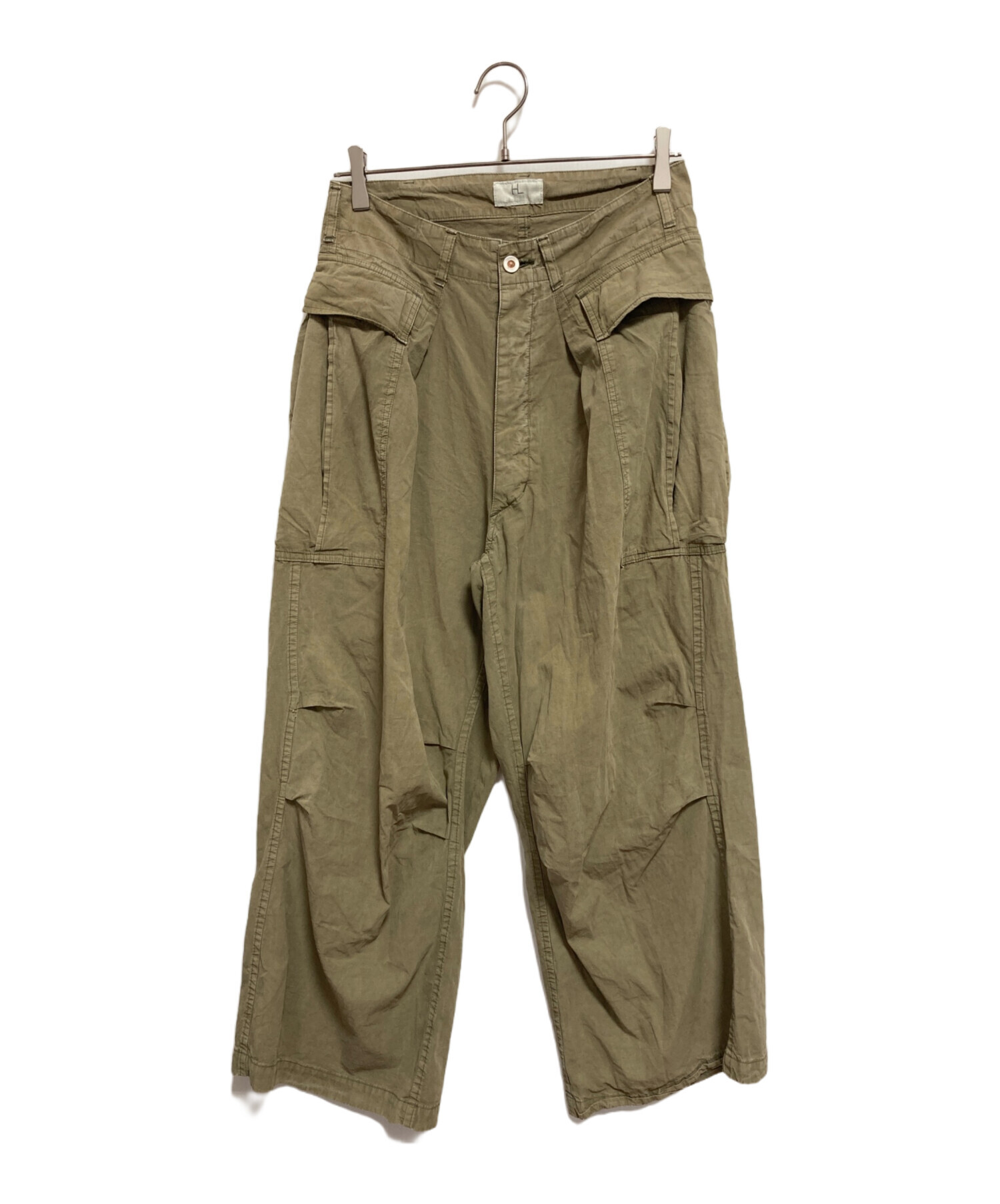 中古・古着通販】HERILL (ヘリル) 22SS Cargo Pants オリーブ 