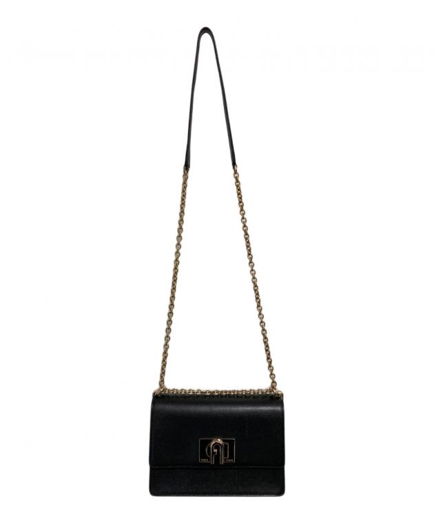 中古・古着通販】FURLA (フルラ) 1927ミニクロスボディバッグ ブラック