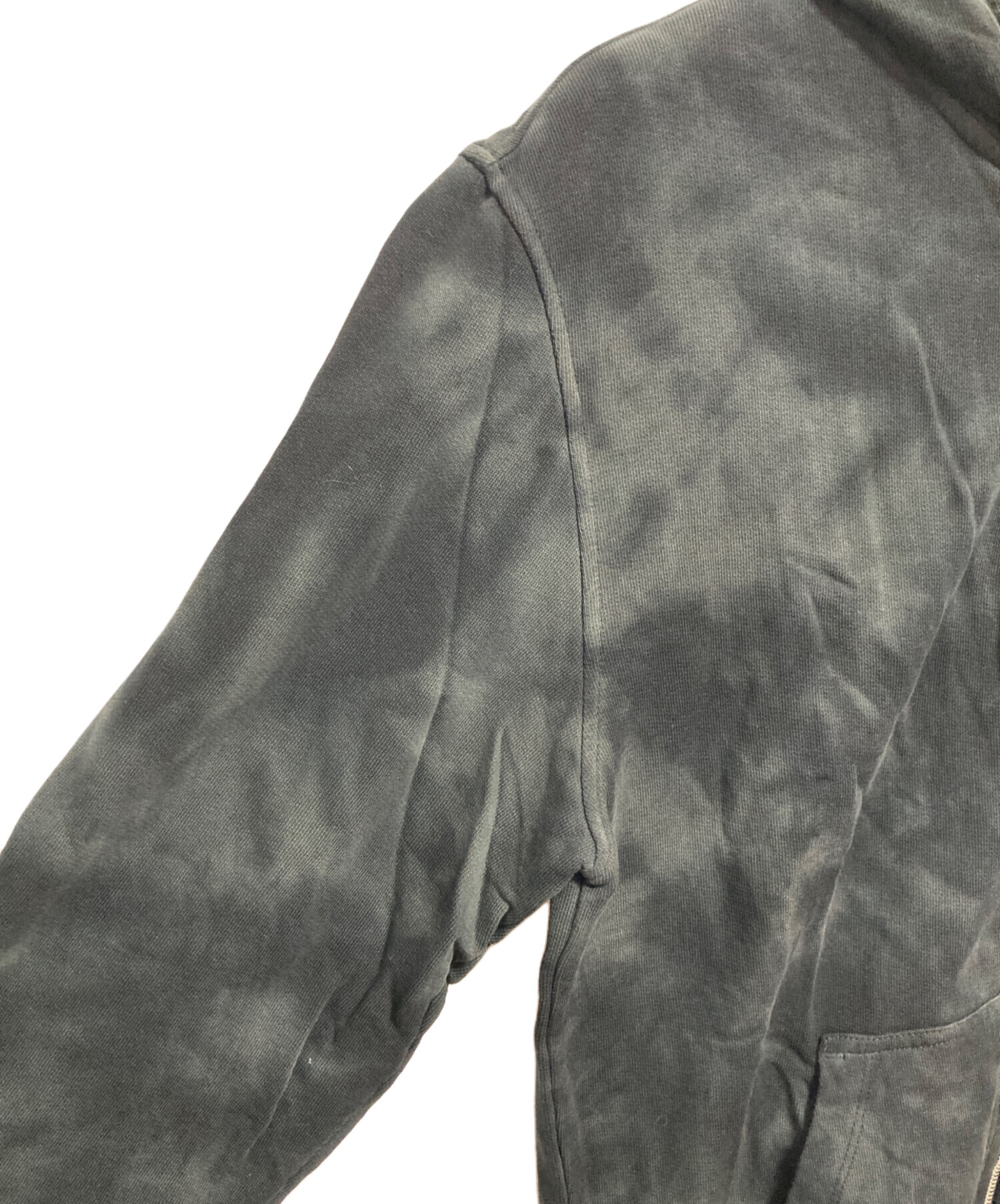 中古・古着通販】DIESEL (ディーゼル) ジップパーカー ブラック サイズ
