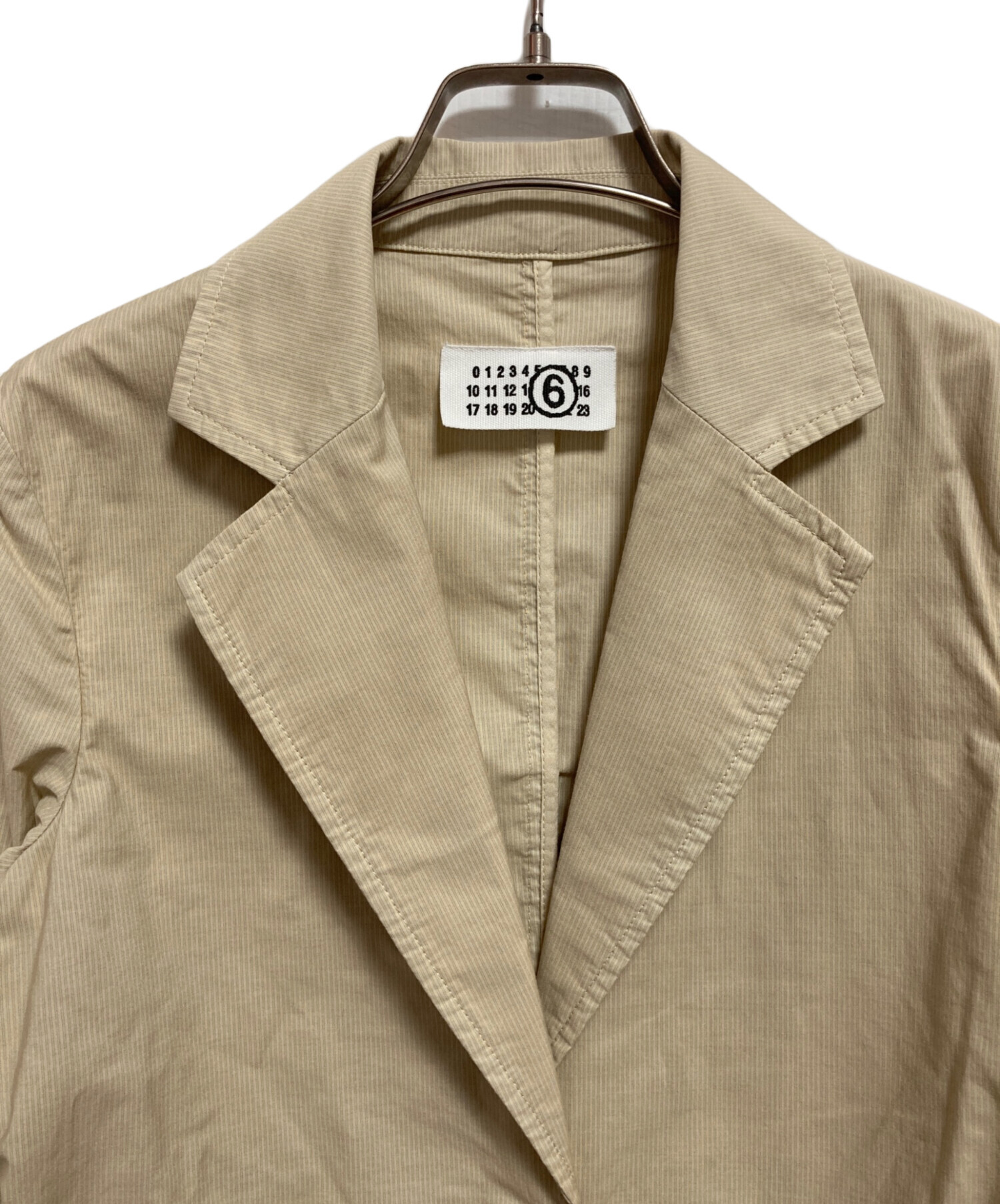 Maison Margiela メゾンマルジェラ テーラードジャケット 38 中古・古着通販】MM6 Maison Margiela (エムエムシックスメゾン