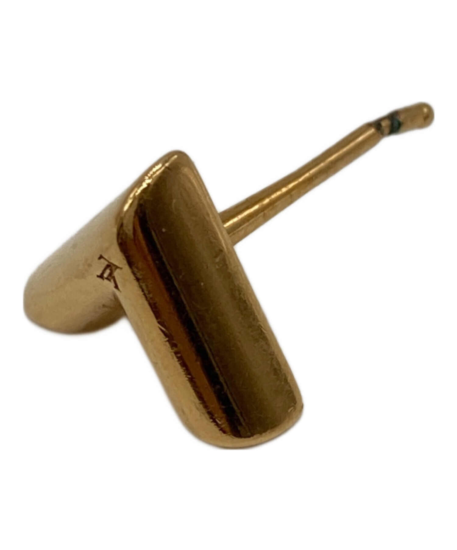 LOUIS VUITTON ピアス エッセンシャルV ゴールド(片耳用) Essential V Stud Earrings S00 - Women - Fashion Jewelry | LOUIS