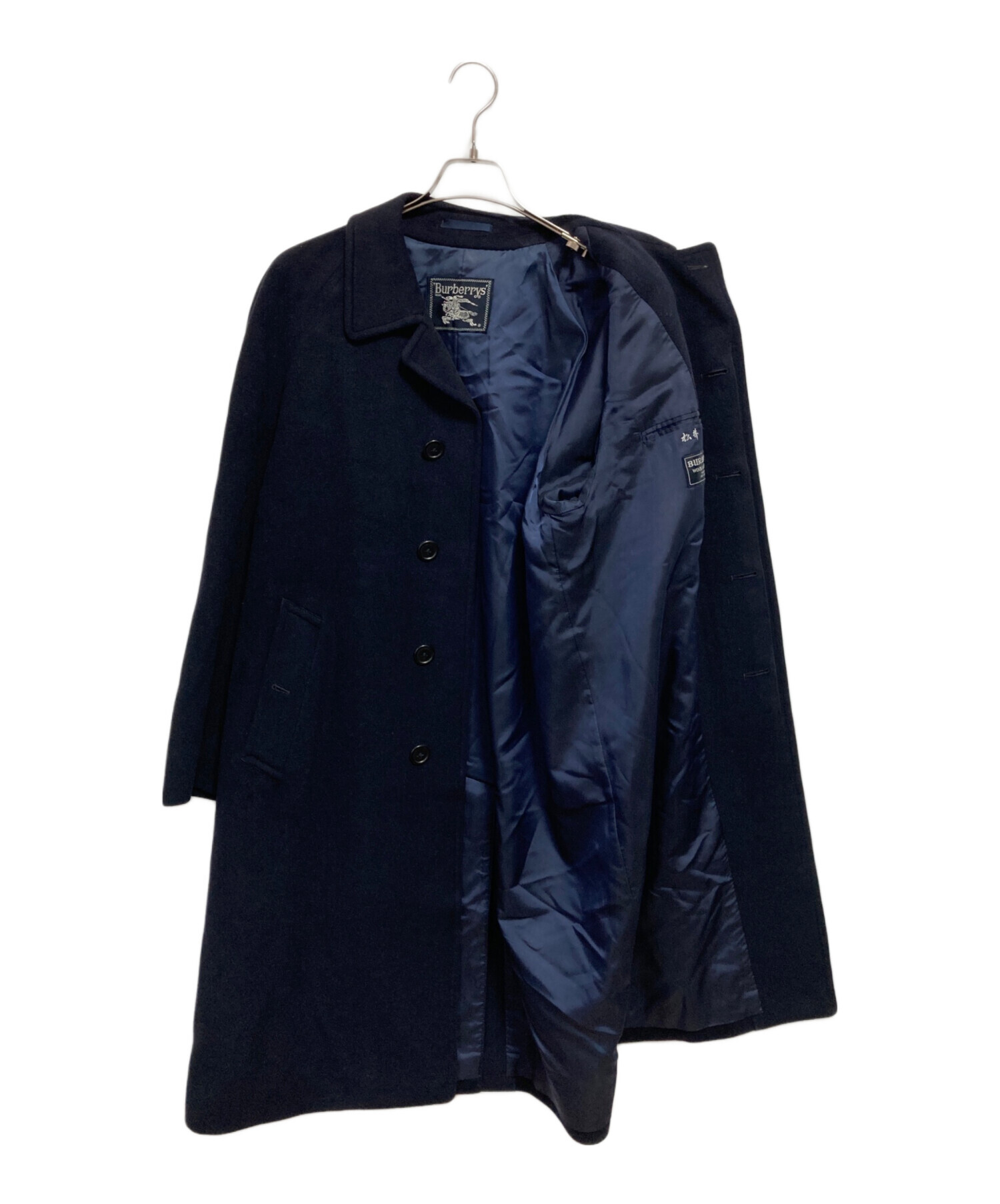 Burberrys’ ウールコート L バーバリーズ 古着 中古・古着通販】Burberry's (バーバリーズ) ステンカラーウールコート