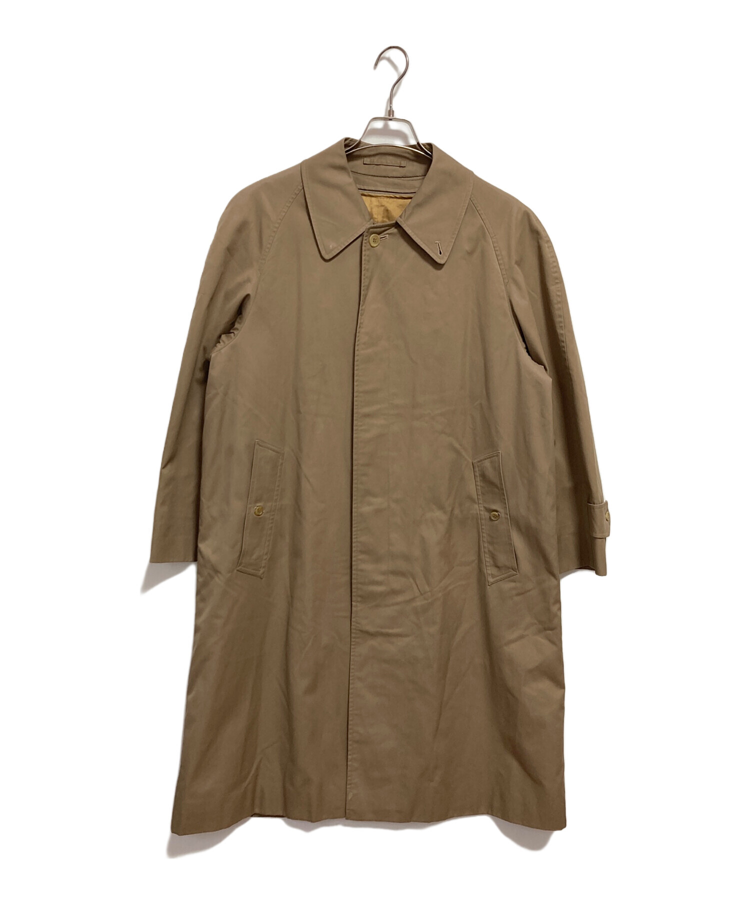 人気◆BURBERRY ライナー付 ステンカラー ロング コート Lサイズ相当 中古・古着通販】Burberry's (バーバリーズ) ライナー付ステンカラー