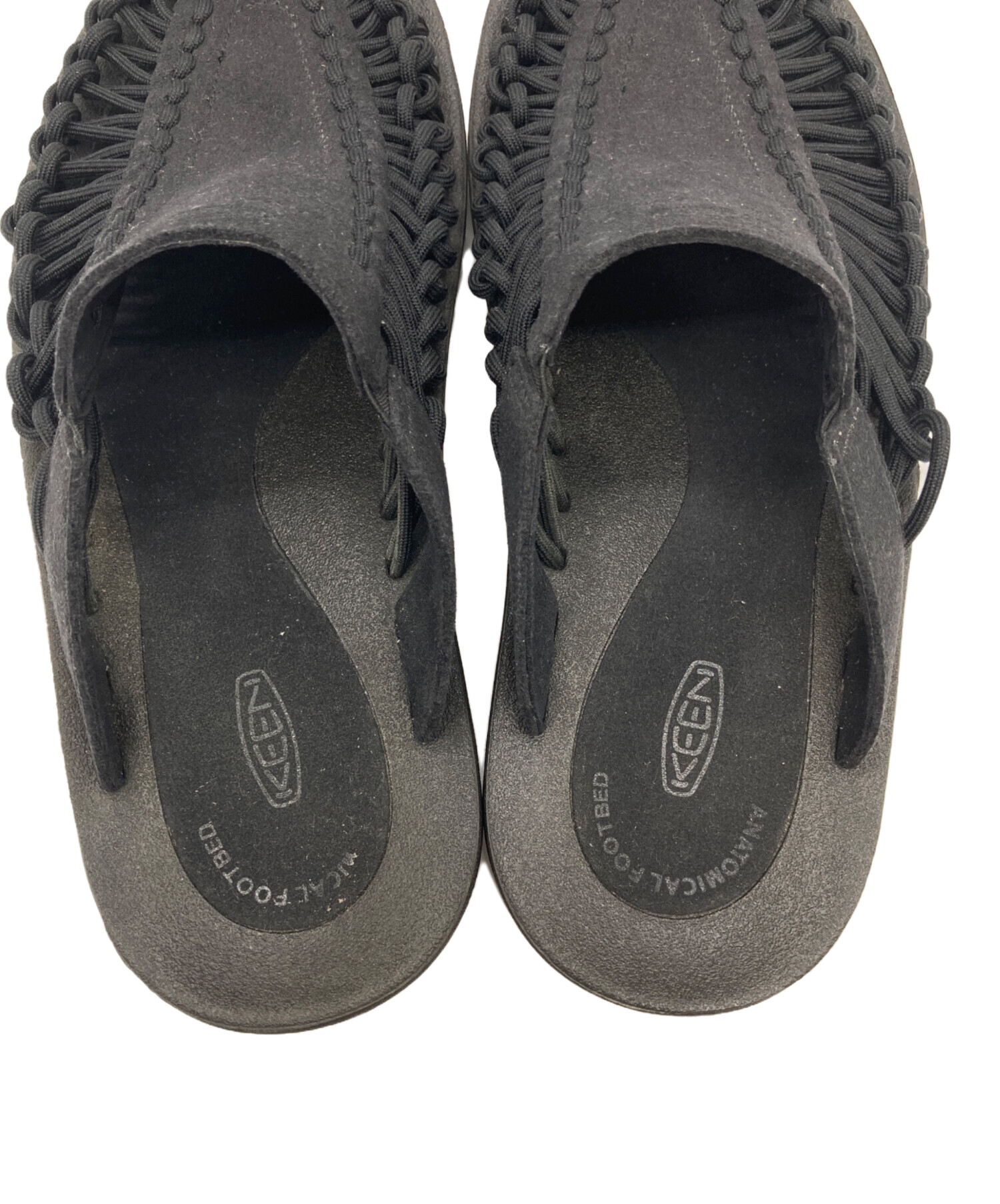 中古・古着通販】KEEN (キーン) UNEEK SLIDE サンダル ブラック サイズ 