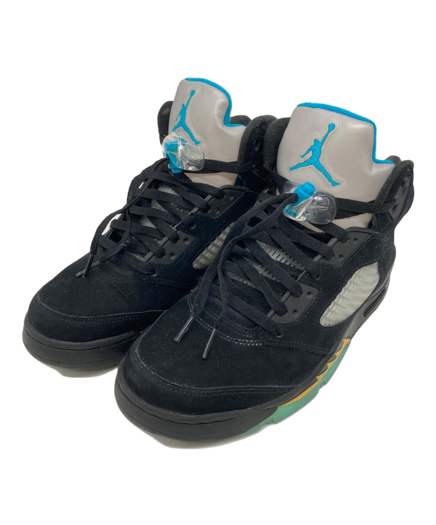 中古・古着通販】NIKE (ナイキ) AIR JORDAN 5 RETRO ブラック サイズ 