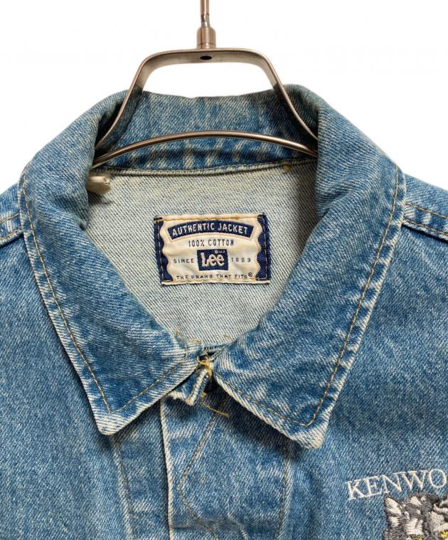 中古・古着通販】LEE (リー) 刺繍デニムジャケット インディゴ サイズ