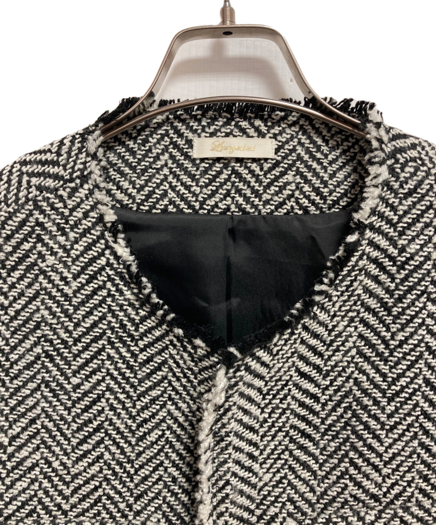 中古・古着通販】Loungedress (ラウンジドレス) ツイードジャケット