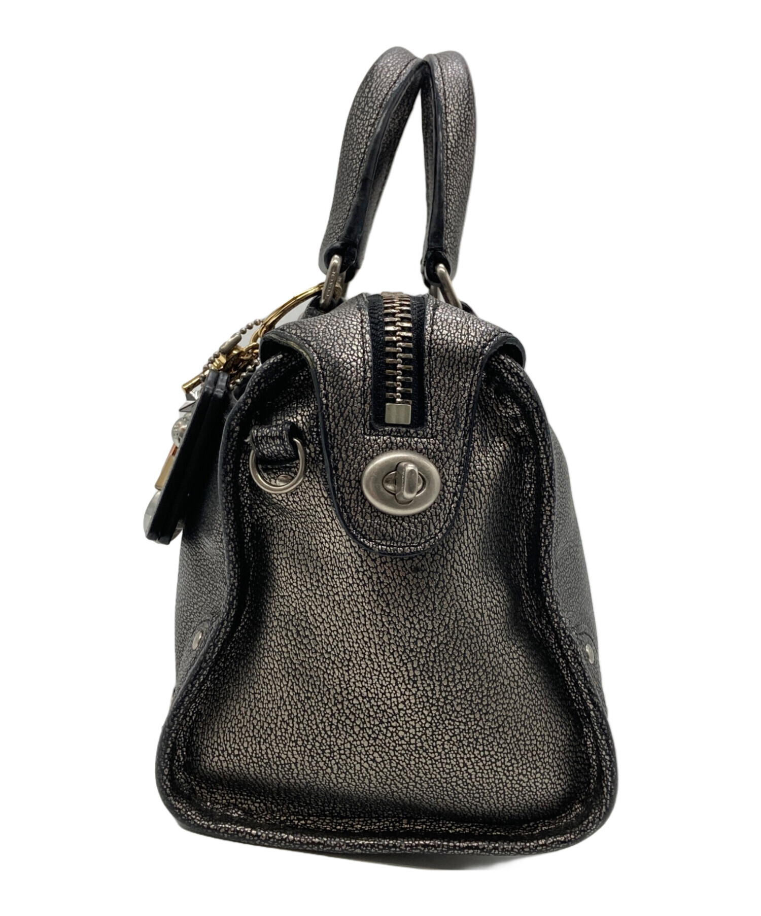 中古・古着通販】COACH (コーチ) ライダー24 サッチェル 2WAYバッグ