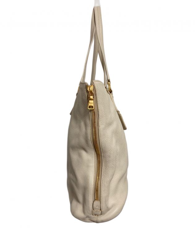 中古・古着通販】PRADA (プラダ) ヴィッテロダイノレザートートバッグ 