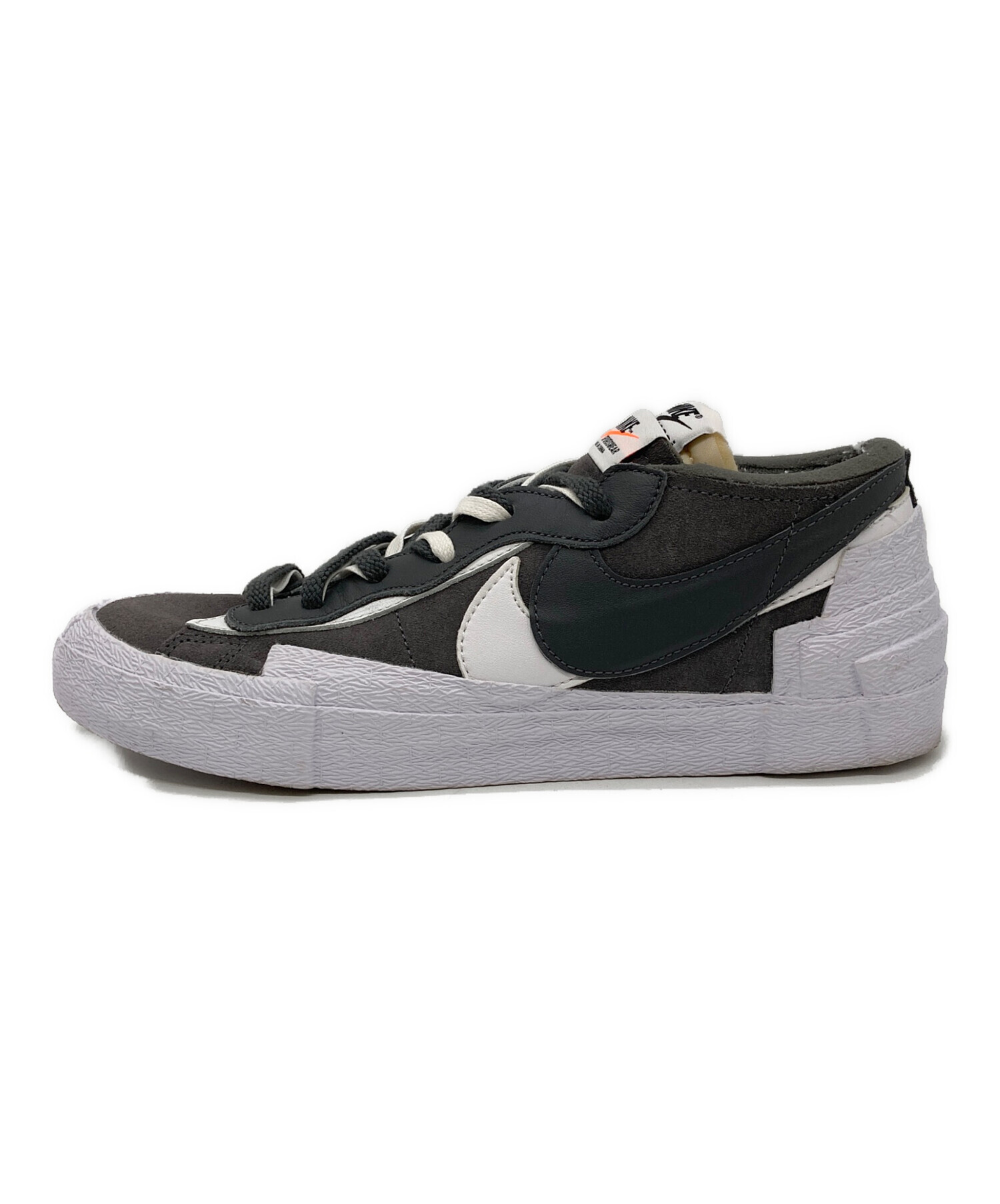 中古・古着通販】NIKE (ナイキ) sacai (サカイ) BLAZER LOW グレー
