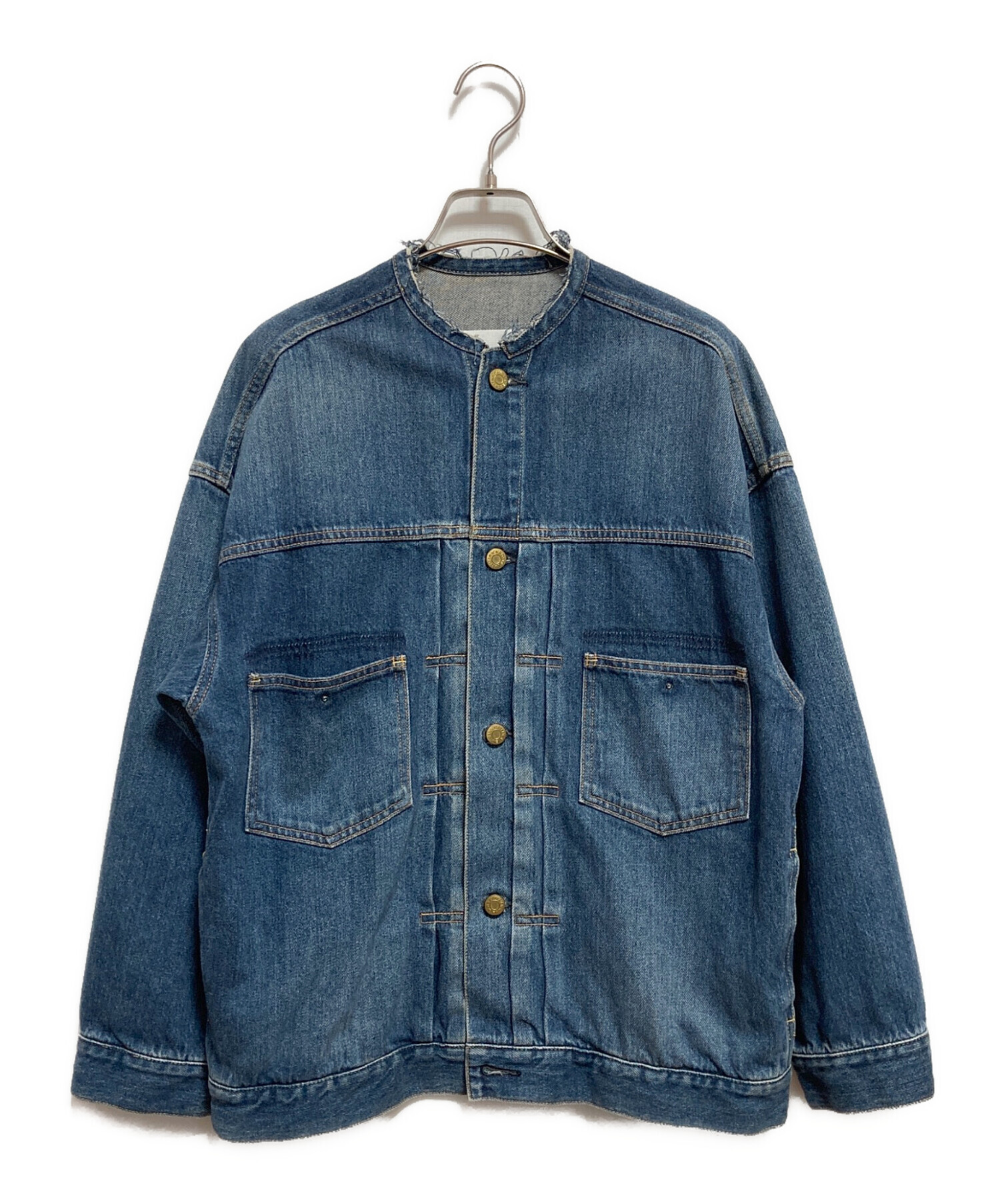 美品IENAリメイクルーズデニムブルゾン36 中古・古着通販】IENA (イエナ) リメイクルーズデニムブルゾン