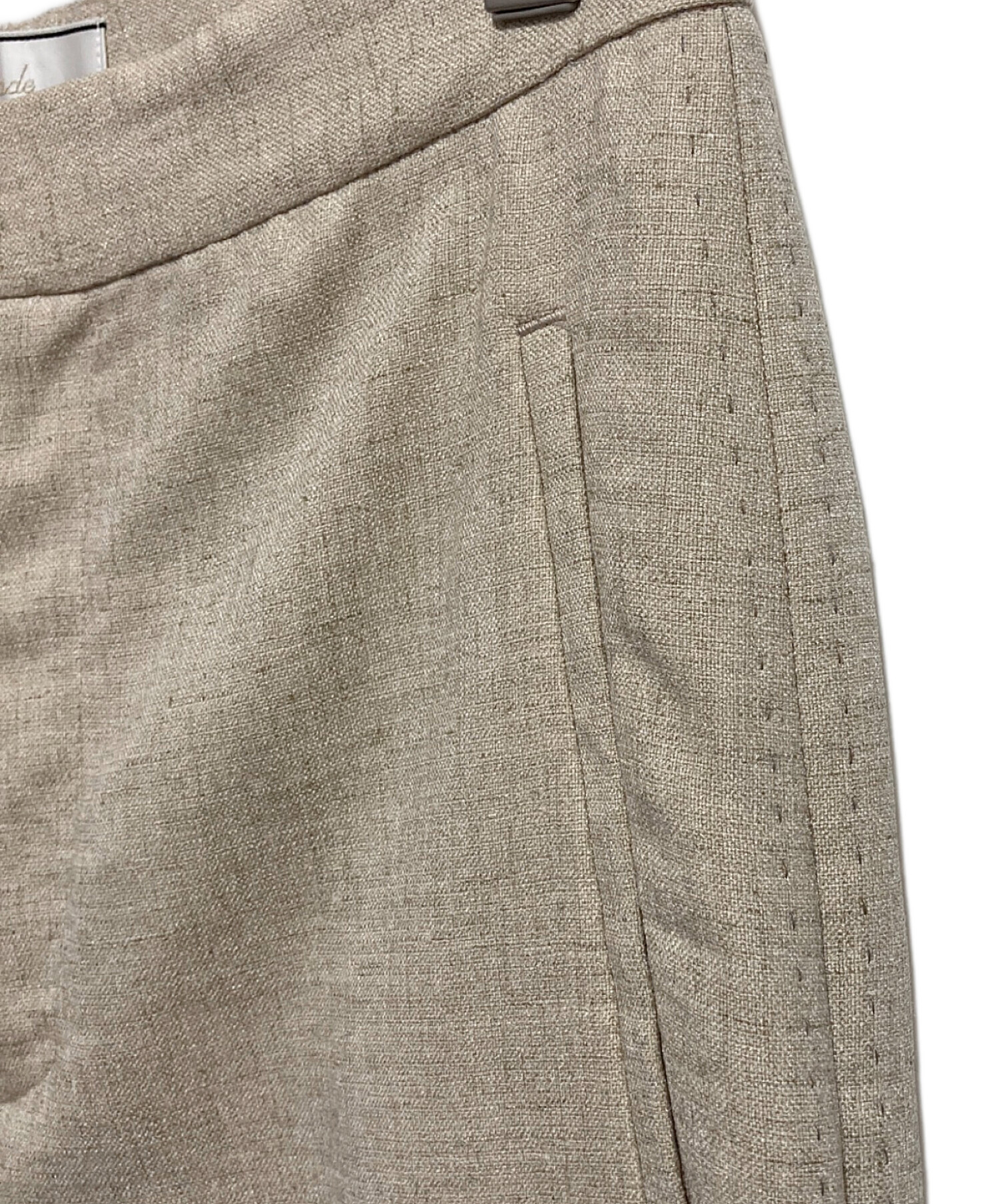 中古・古着通販】BEIGE (ベイジ) CAROLE / ワイドパンツ ベージュ 未 