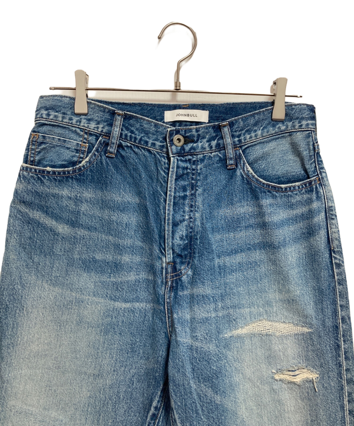 中古・古着通販】Johnbull (ジョンブル) ダメージ加工デニムパンツ 