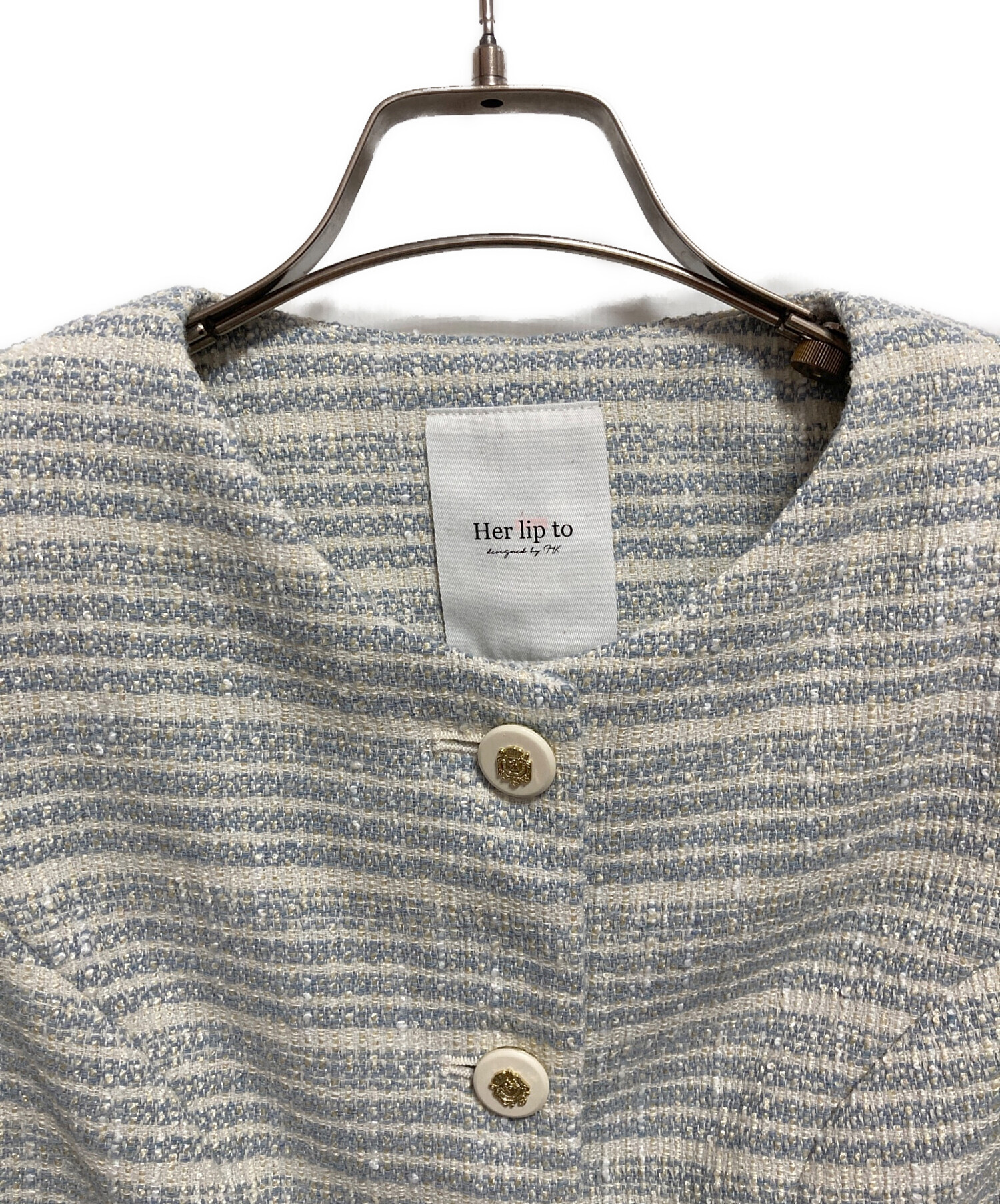 中古・古着通販】Her lip to (ハーリップトゥ) Louise Classic Tweed