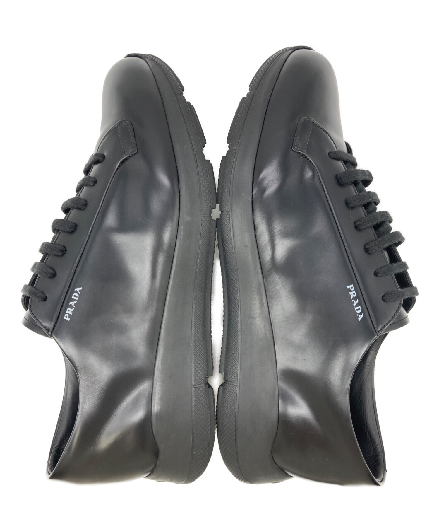 中古・古着通販】PRADA (プラダ) ローカットスニーカー ブラック